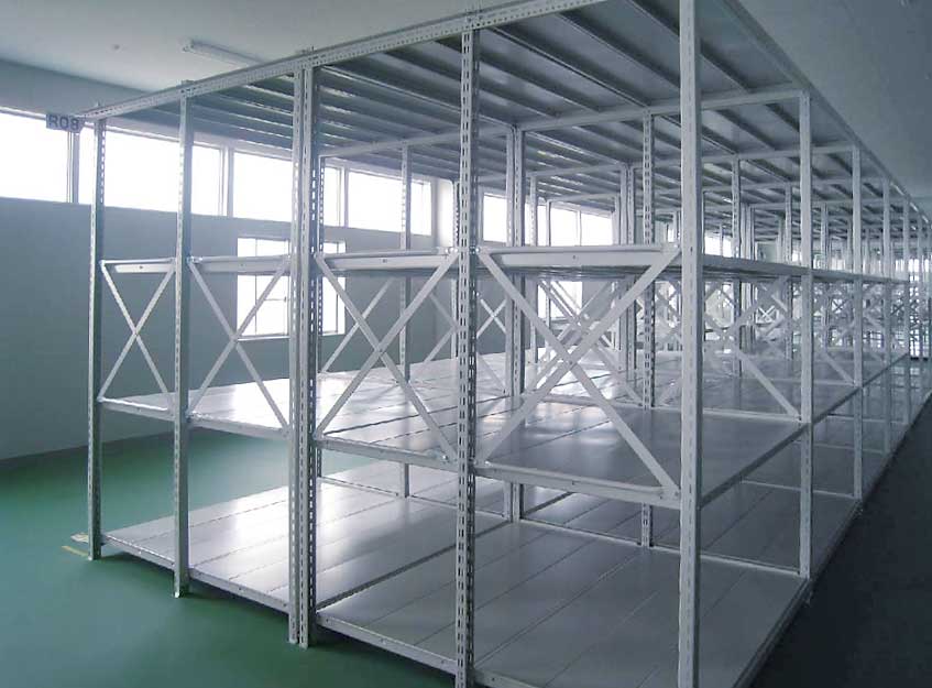 卓出 連結型のみの購入は不可 ####u.ヤマキン 山金工業ボルトレス中量ラック 300kg 段 5段 連結 高さ2400mm ライトグリーン 組立式 tdh-latinoamerica.de
