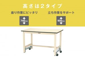 ワークテーブル300シリーズワンタッチ移動タイプ