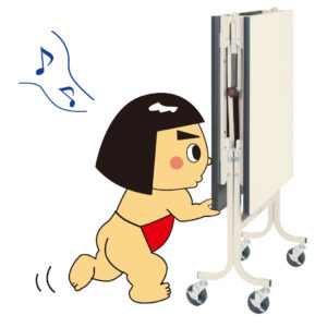 らくらく移動できるイラスト