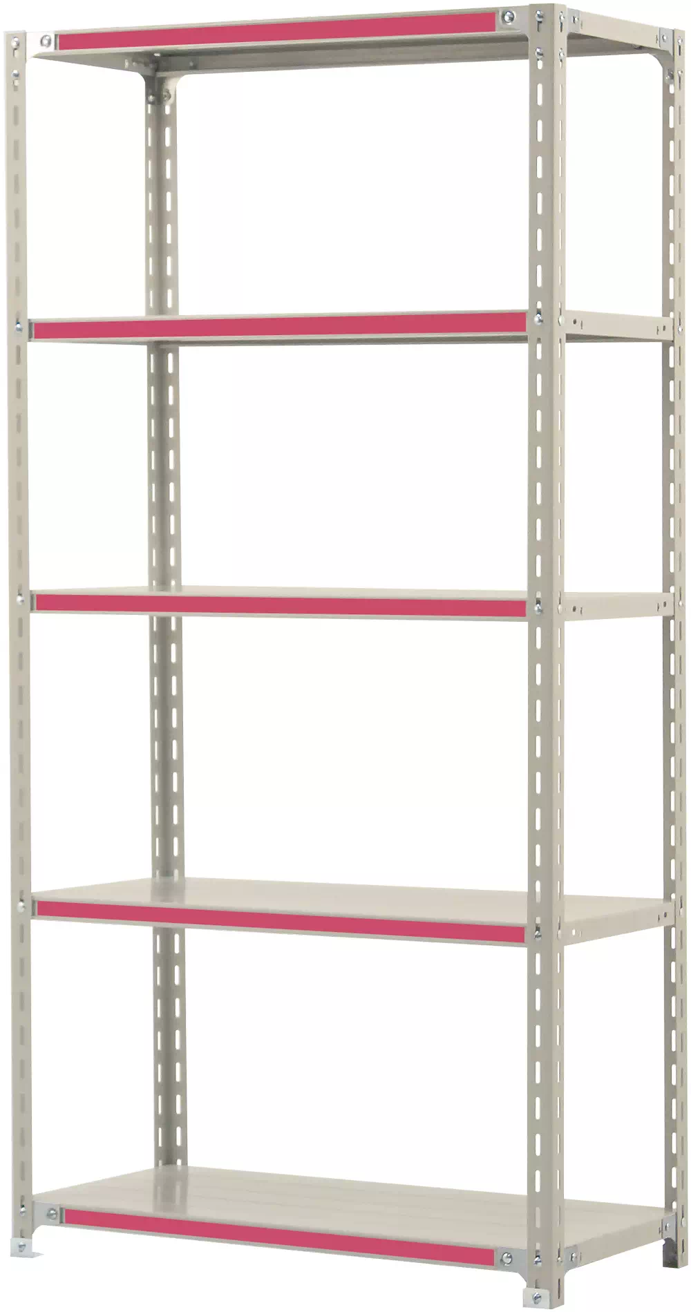 色彩ラック ボルト式軽量ラック（120kg／段）