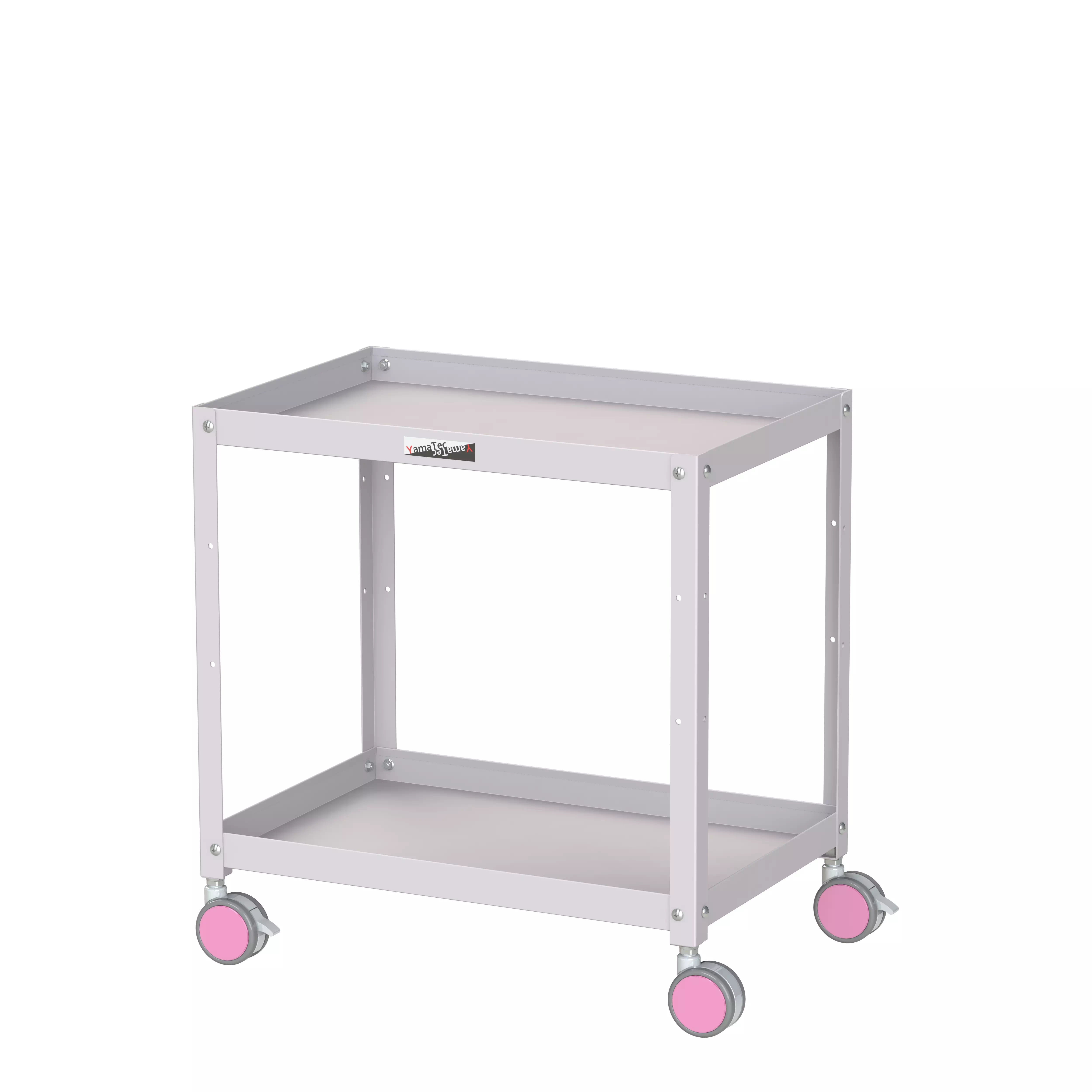 色彩ワゴン（ウレタン巻双輪キャスター）