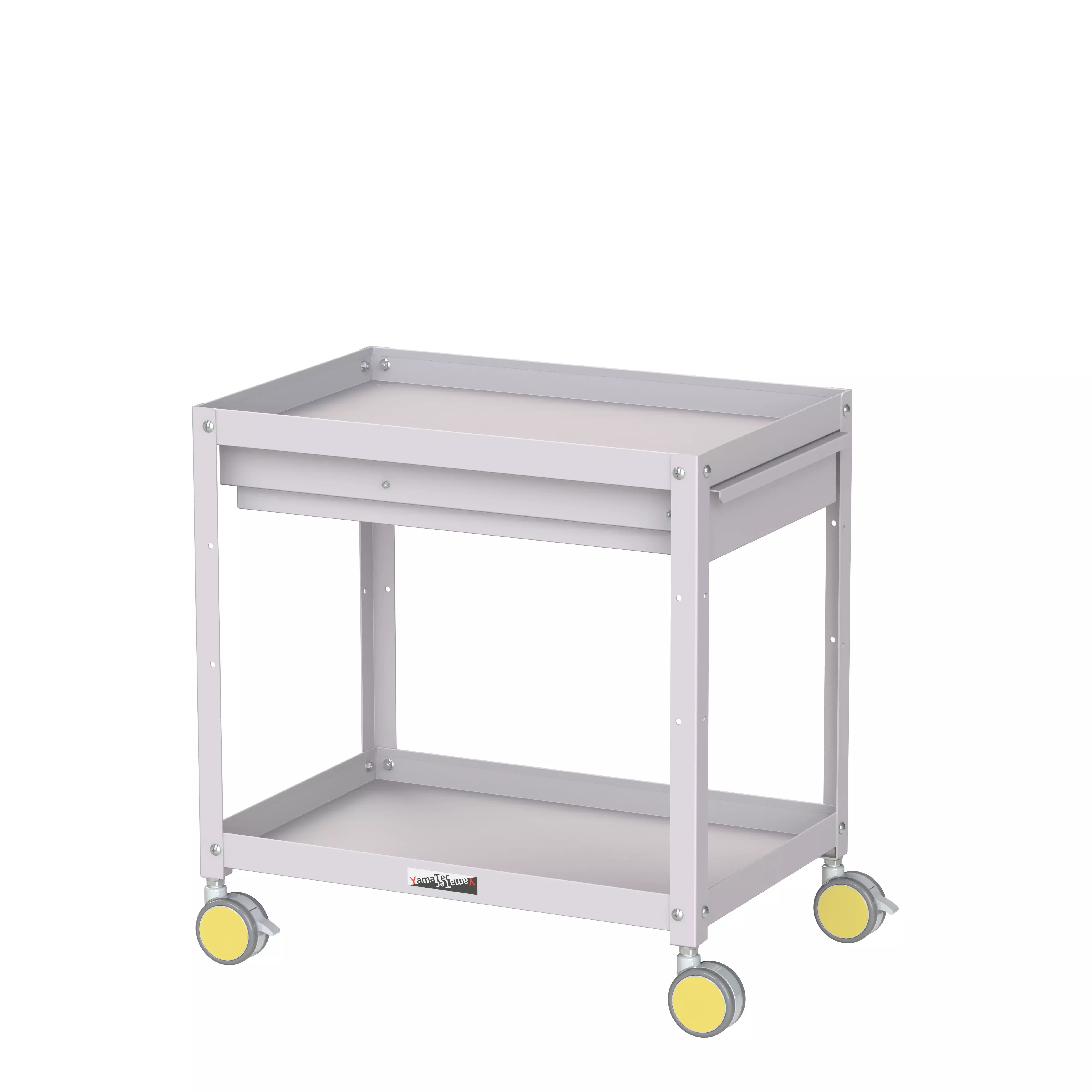 色彩ワゴン（ウレタン巻双輪キャスター）