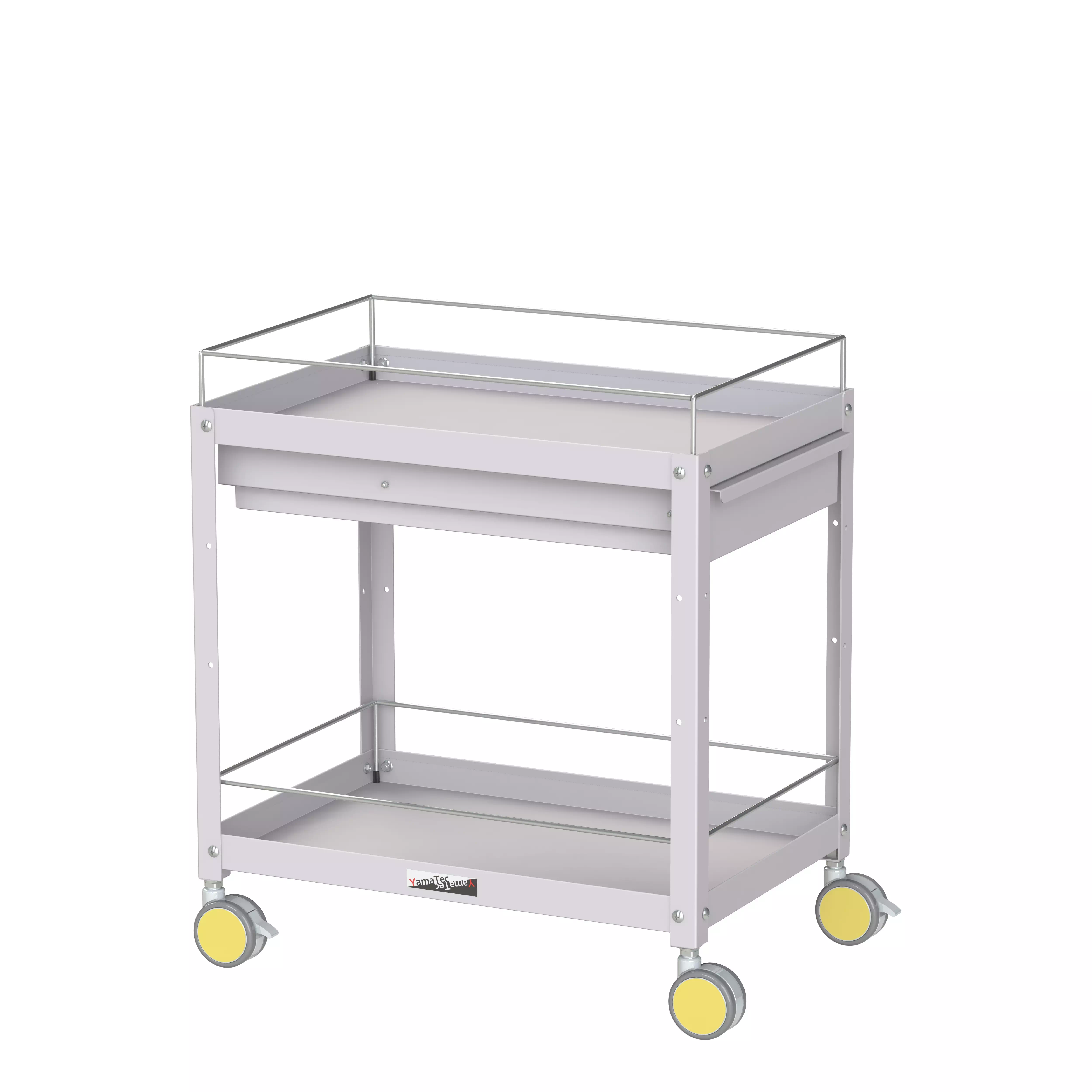 色彩ワゴン（ウレタン巻双輪キャスター）