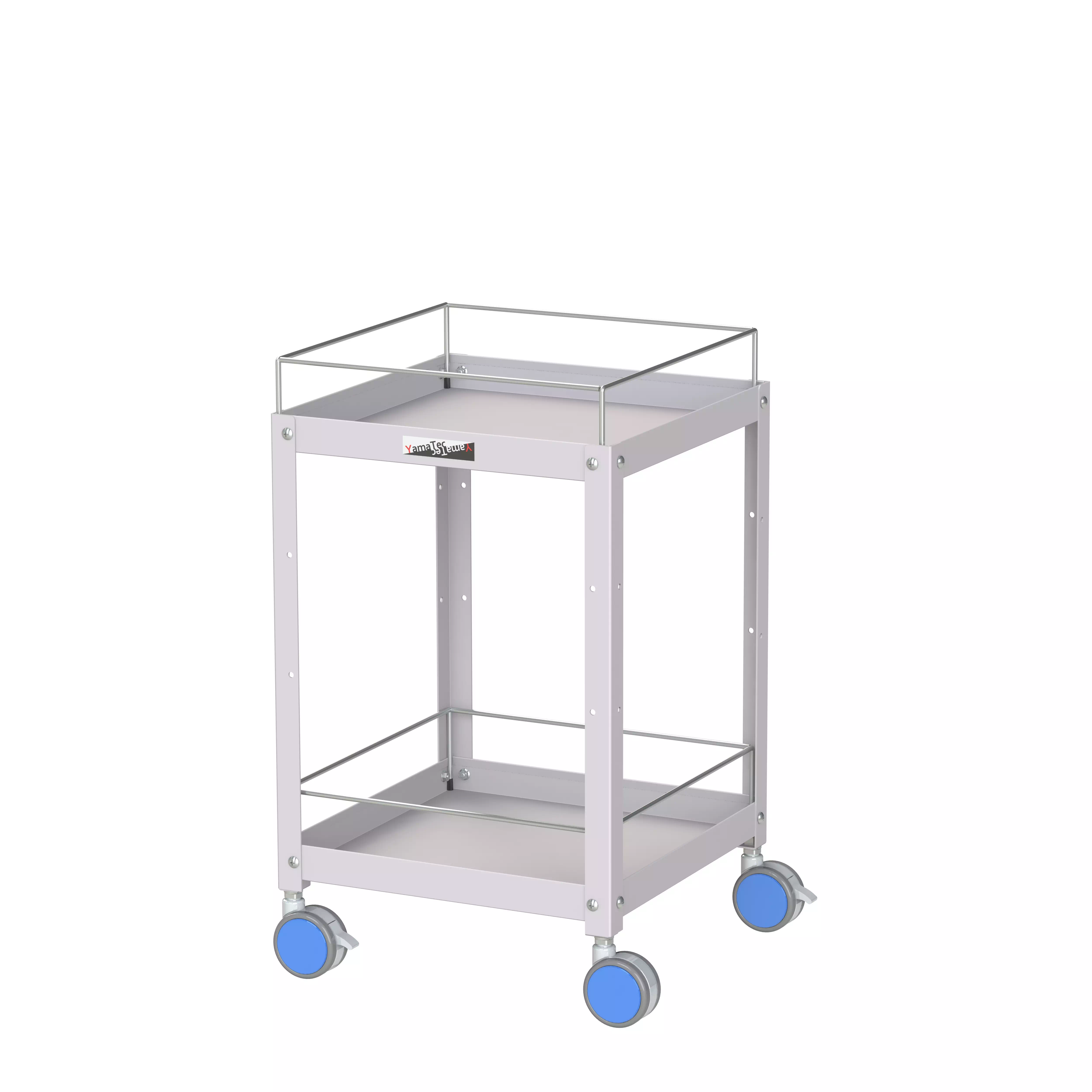 色彩ワゴン(ウレタン巻双輪キャスター)