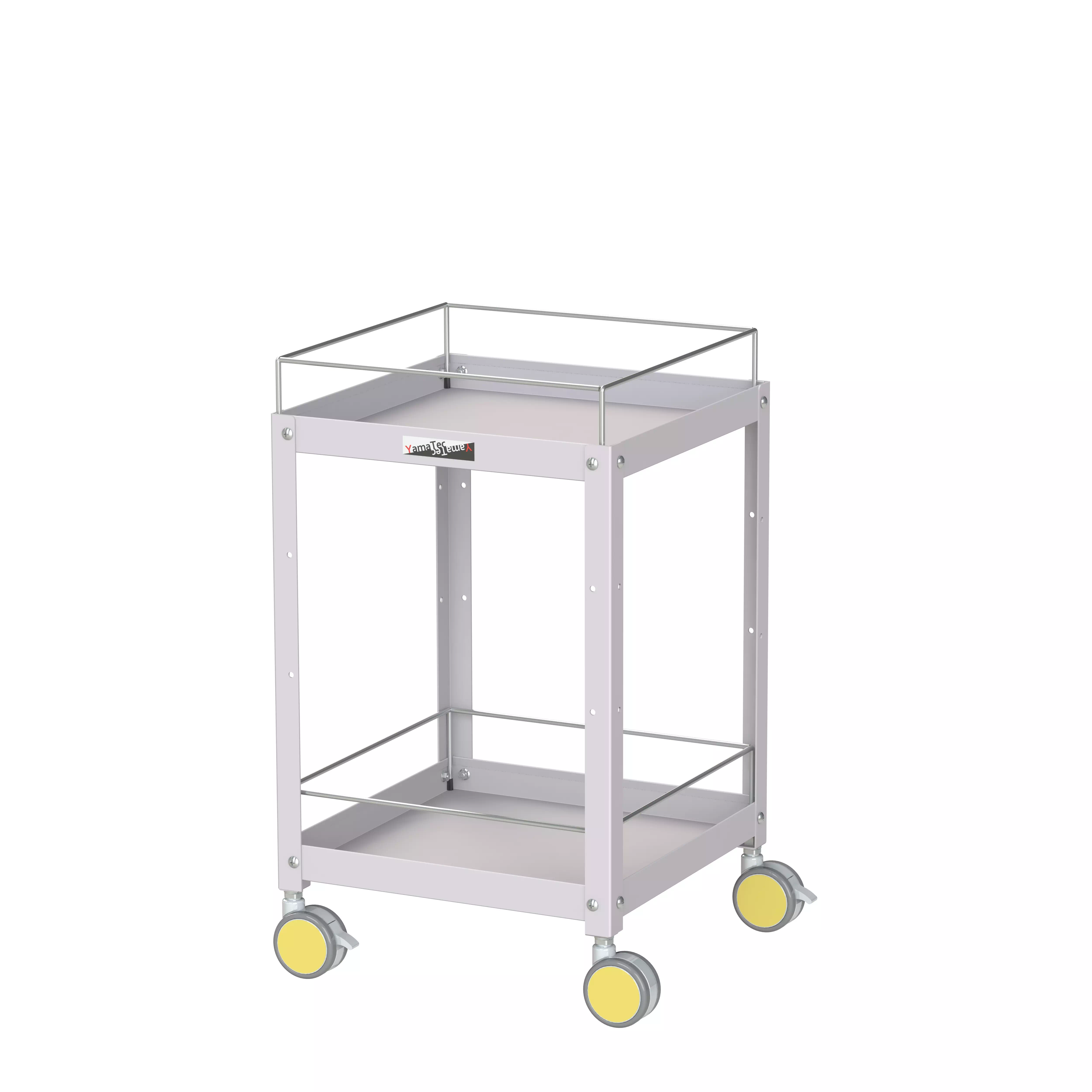 色彩ワゴン(ウレタン巻双輪キャスター)