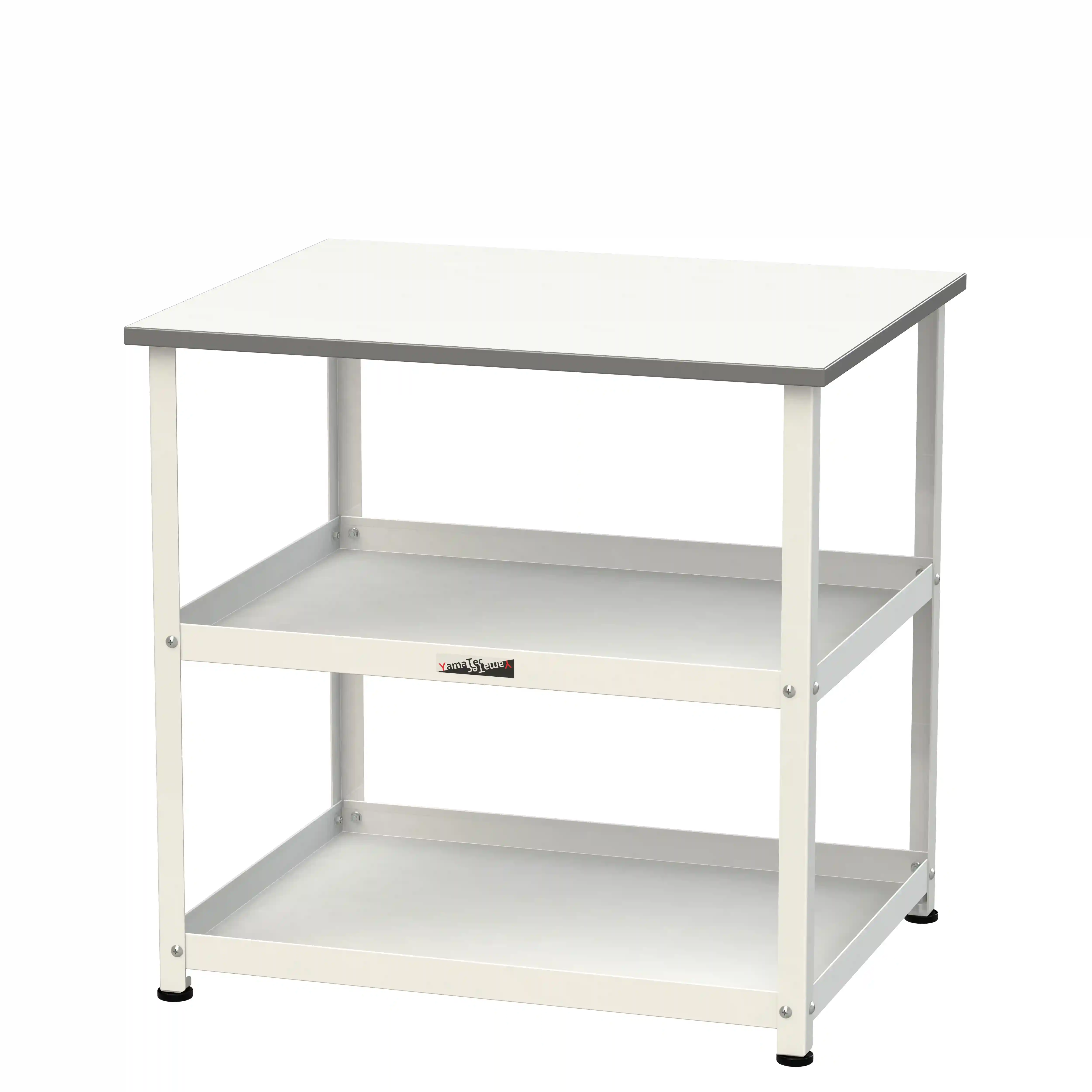 天板付き150ワゴン固定式 低圧メラミン天板仕様 H738㎜