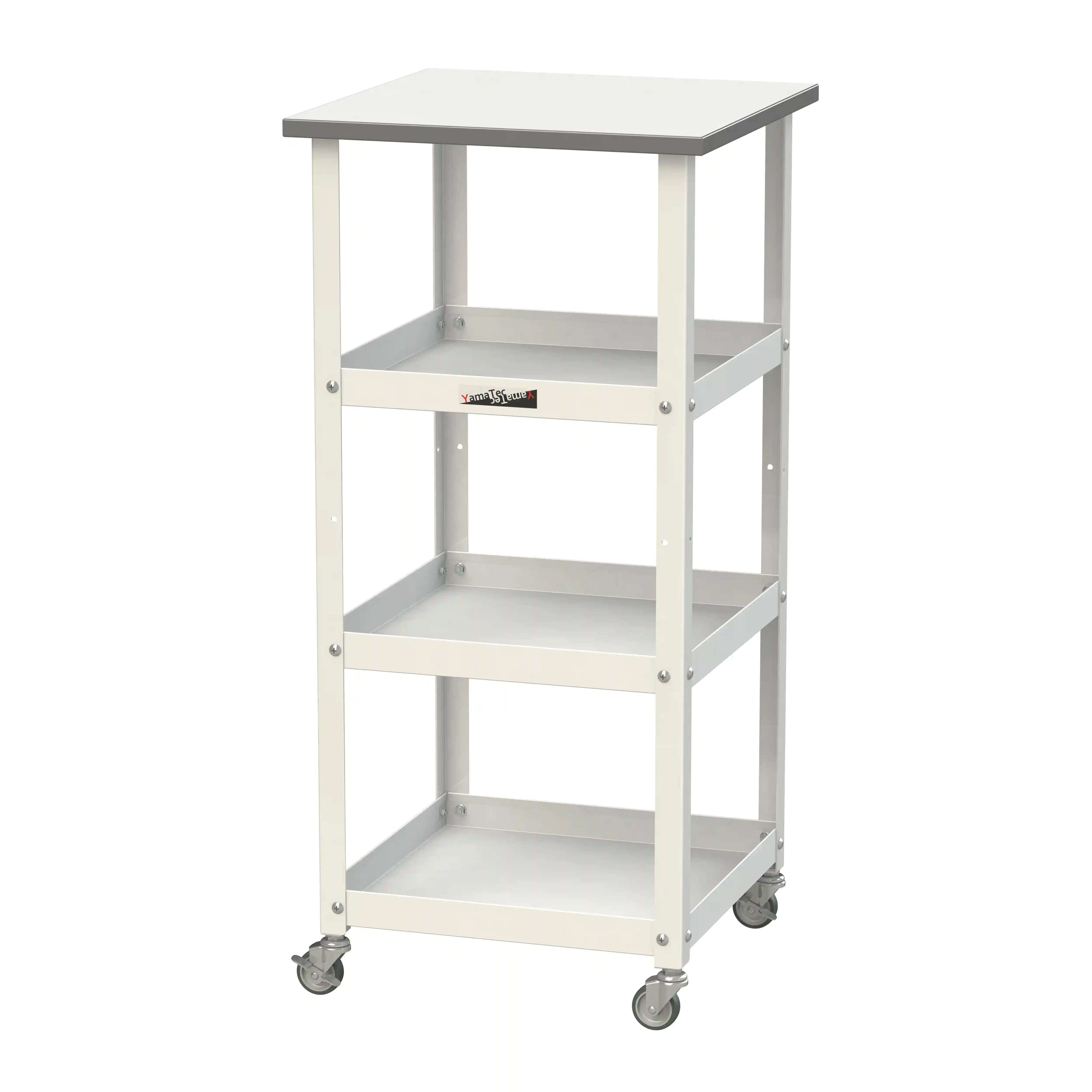 天板付き150ワゴン移動式 低圧メラミン天板仕様 H950㎜