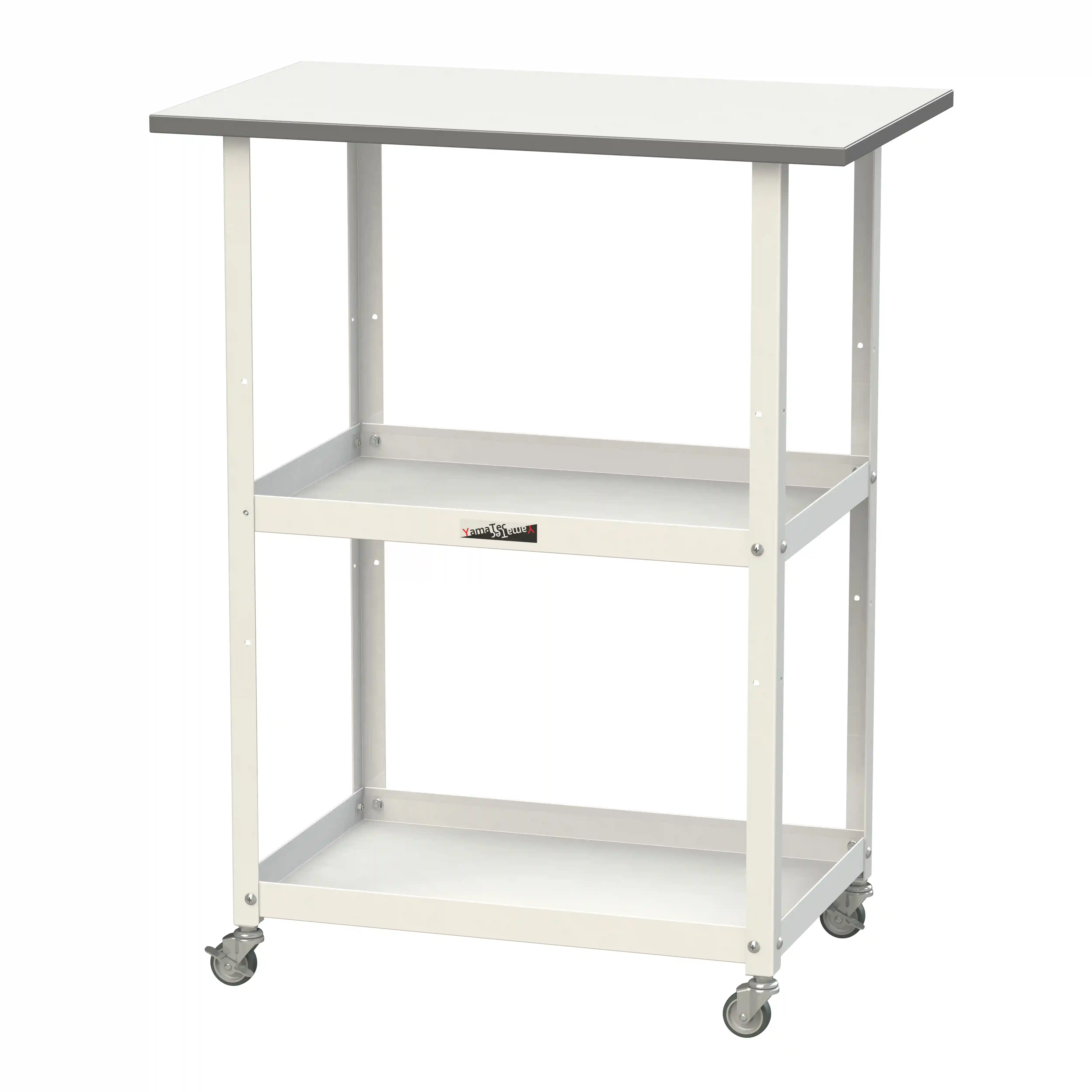 天板付き150ワゴン移動式 低圧メラミン天板仕様 H950㎜