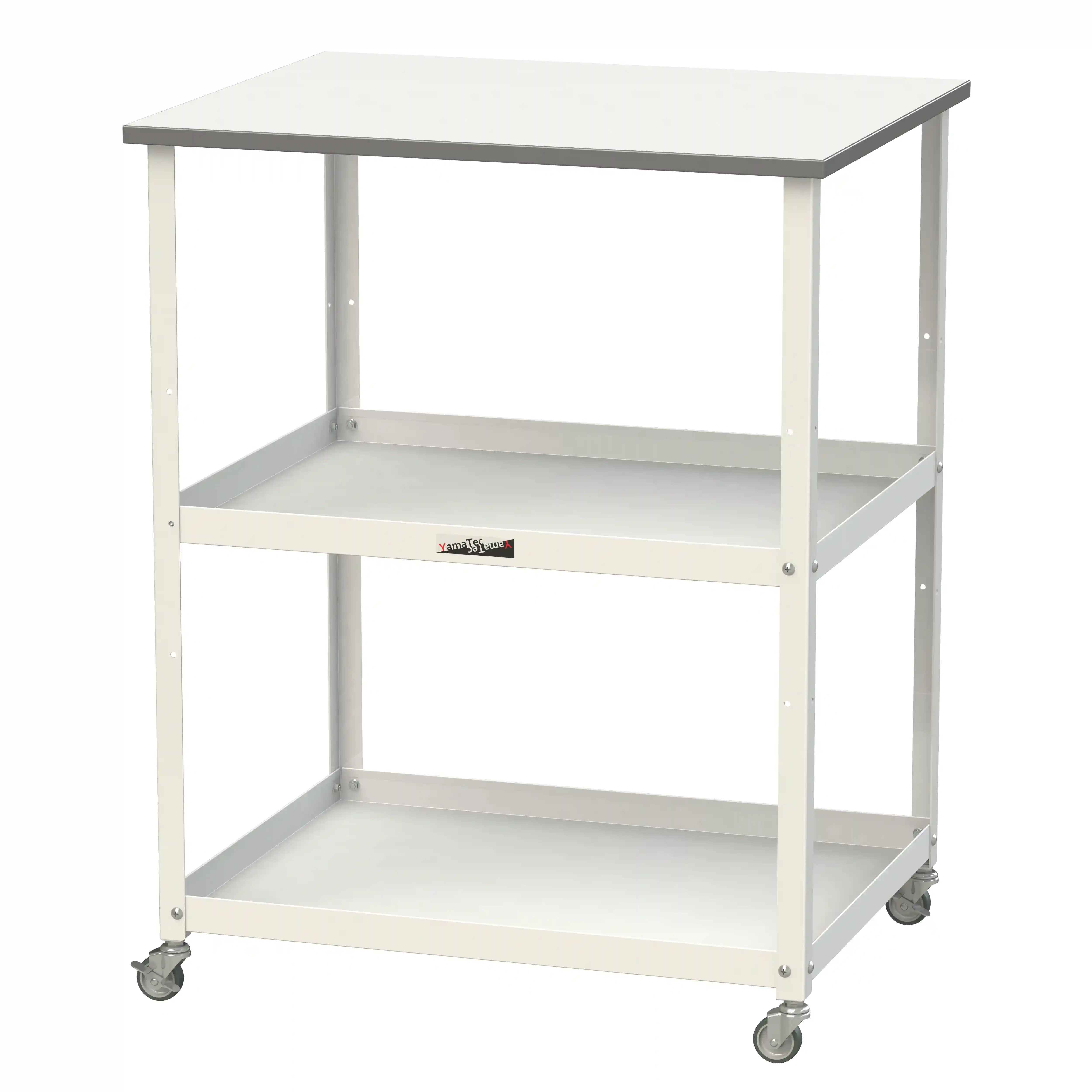 天板付き150ワゴン移動式 低圧メラミン天板仕様 H950㎜