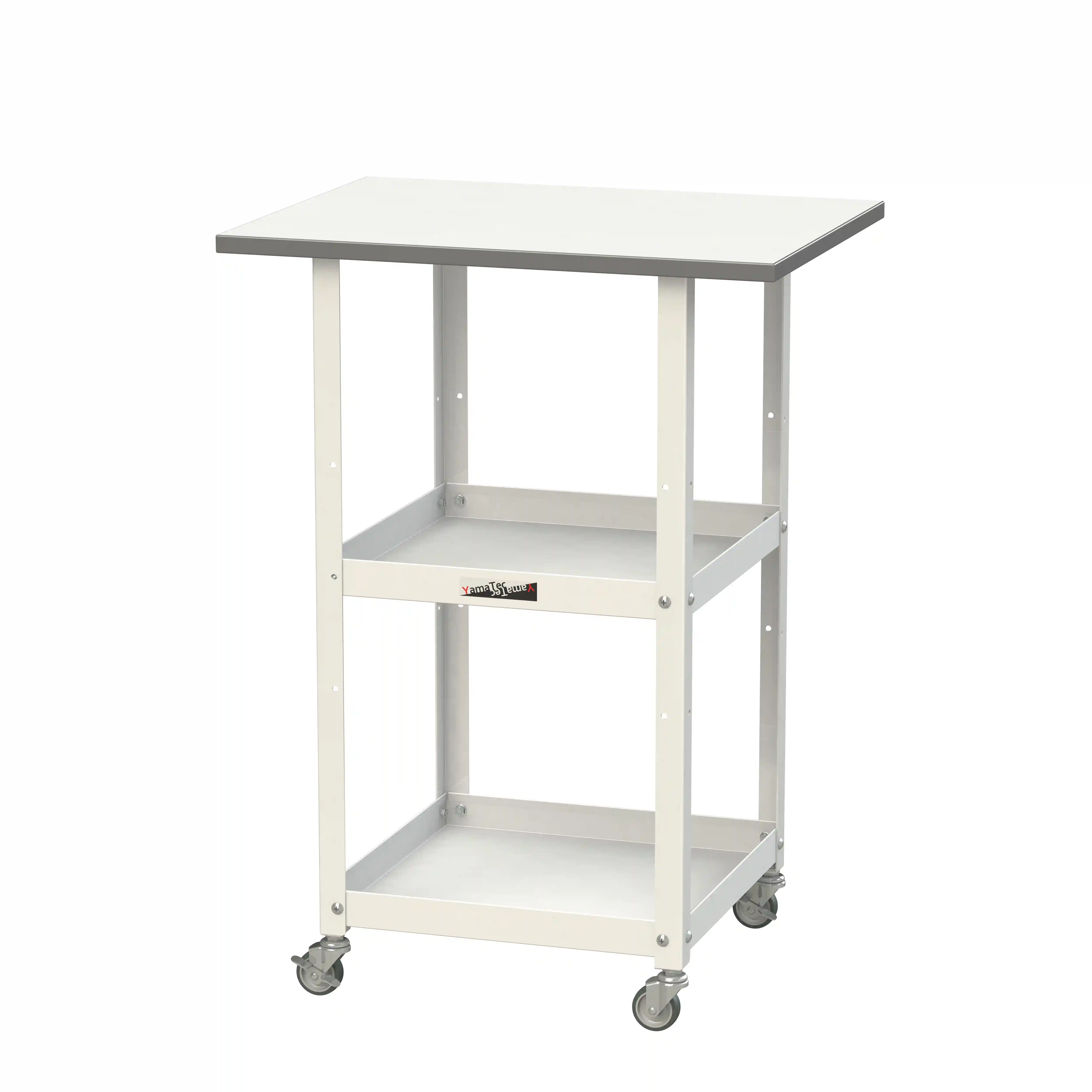 天板付き150ワゴン移動式 低圧メラミン天板仕様 H825㎜