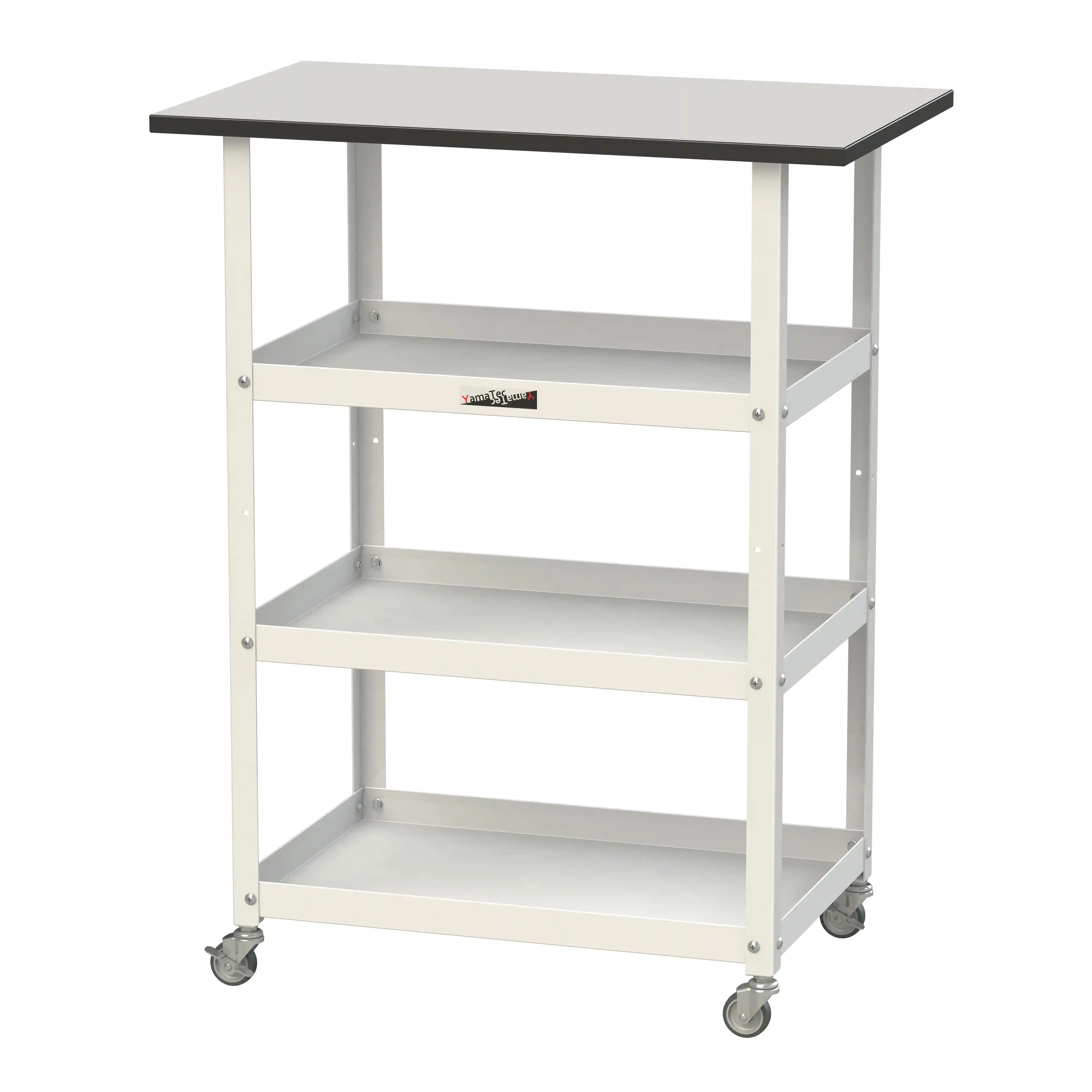 天板付き150ワゴン移動式 RoHS2指令対応塩ビシート天板仕様 H950㎜