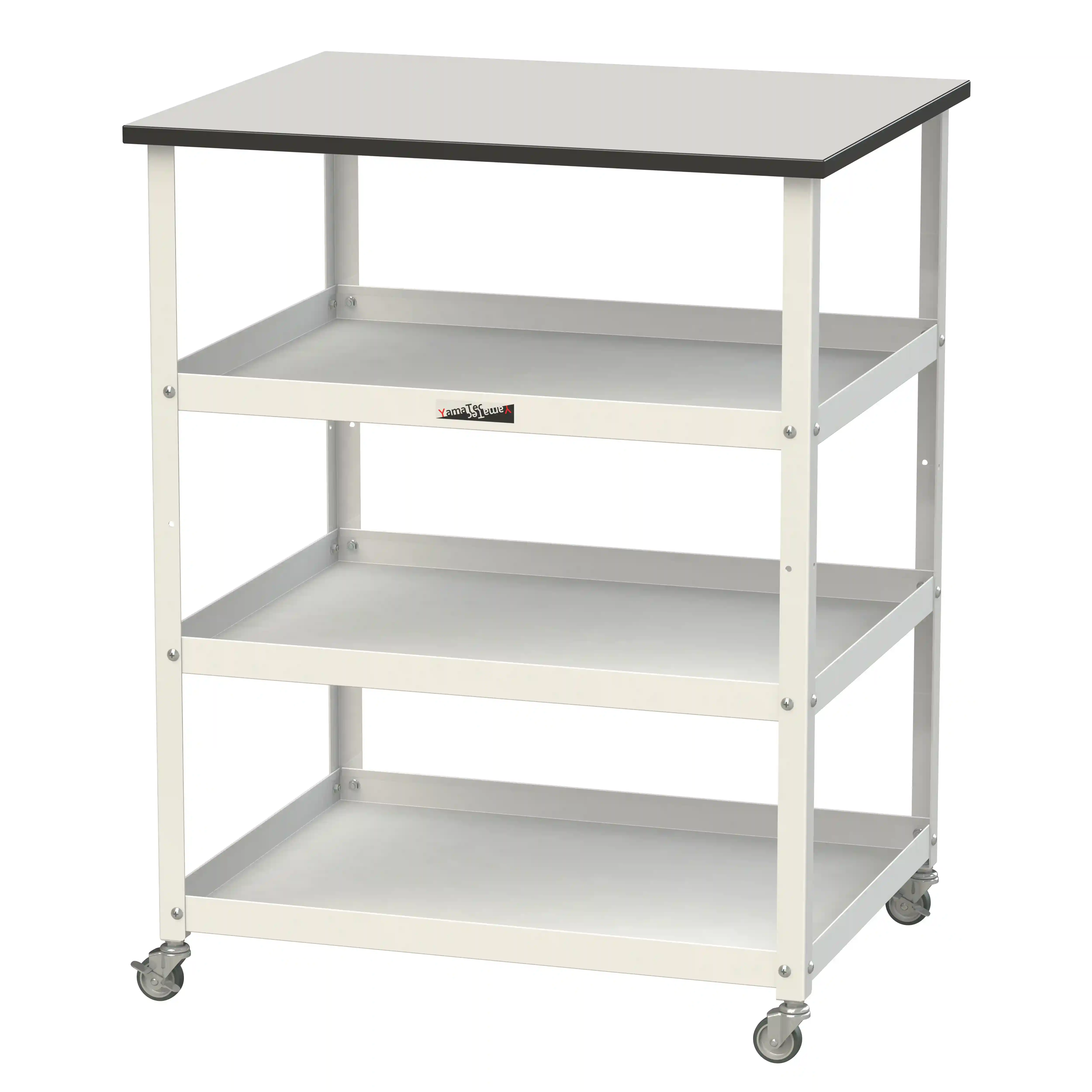 天板付き150ワゴン移動式 RoHS2指令対応塩ビシート天板仕様 H950㎜