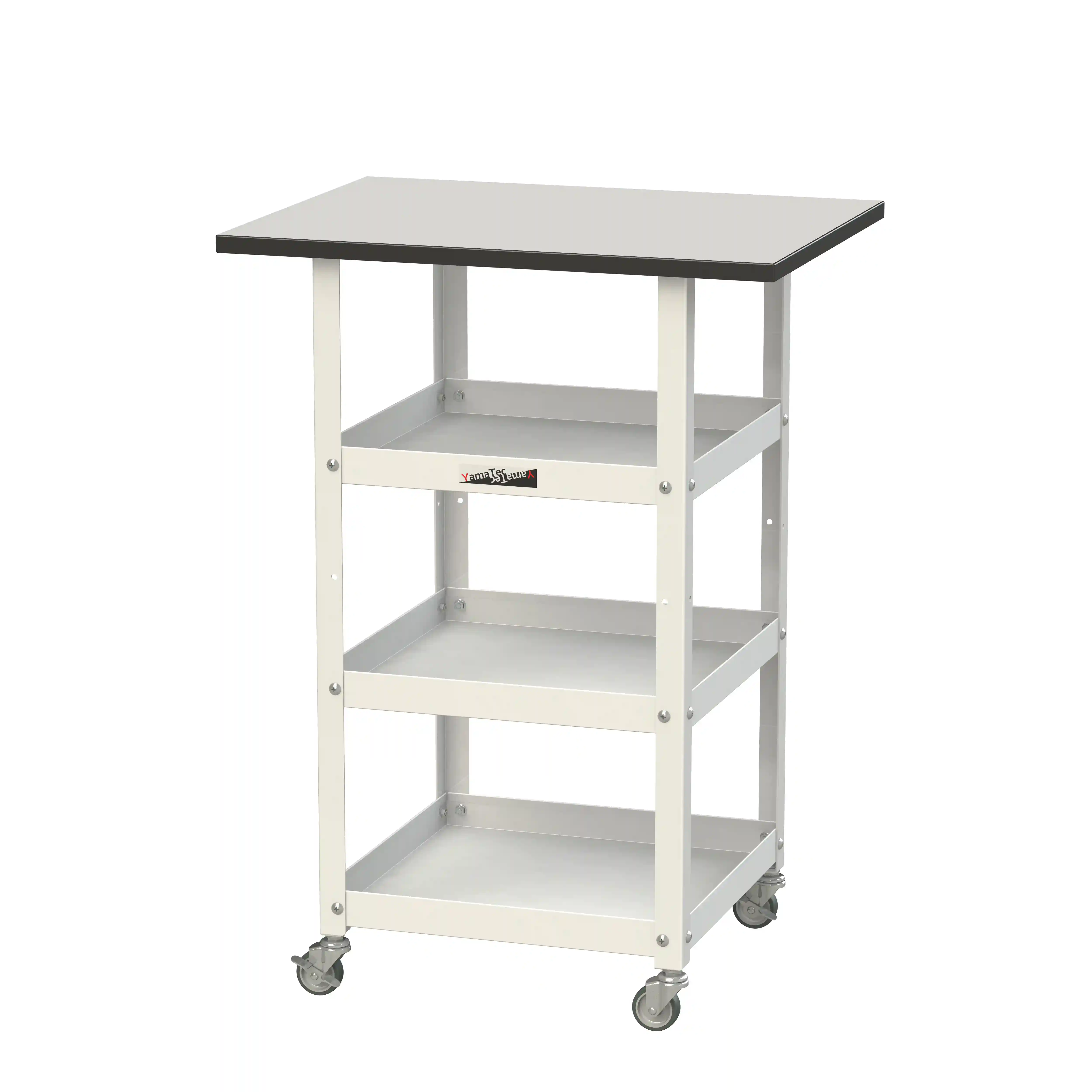 天板付き150ワゴン移動式 RoHS2指令対応塩ビシート天板仕様 H825㎜