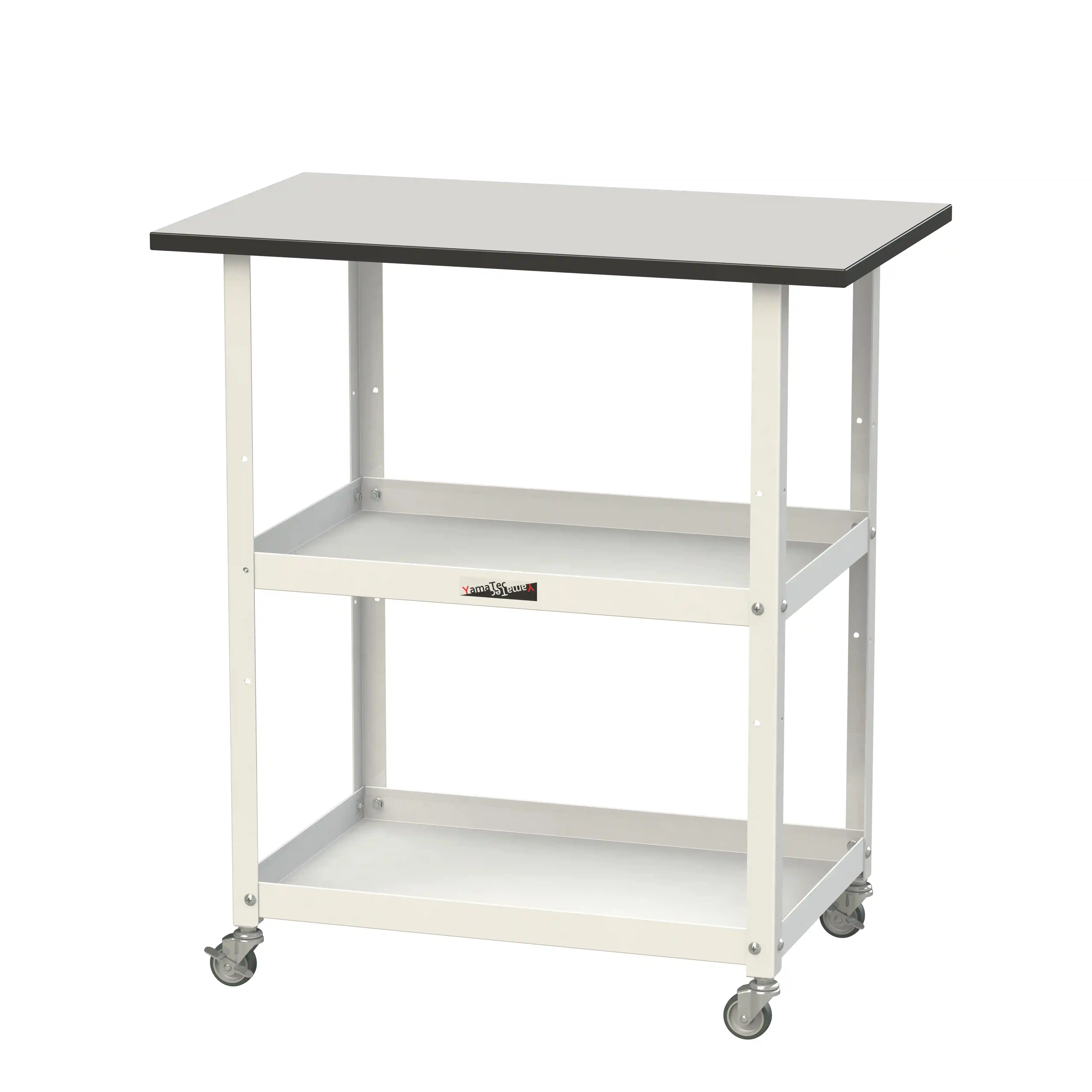 天板付き150ワゴン移動式 RoHS2指令対応塩ビシート天板仕様 H825㎜