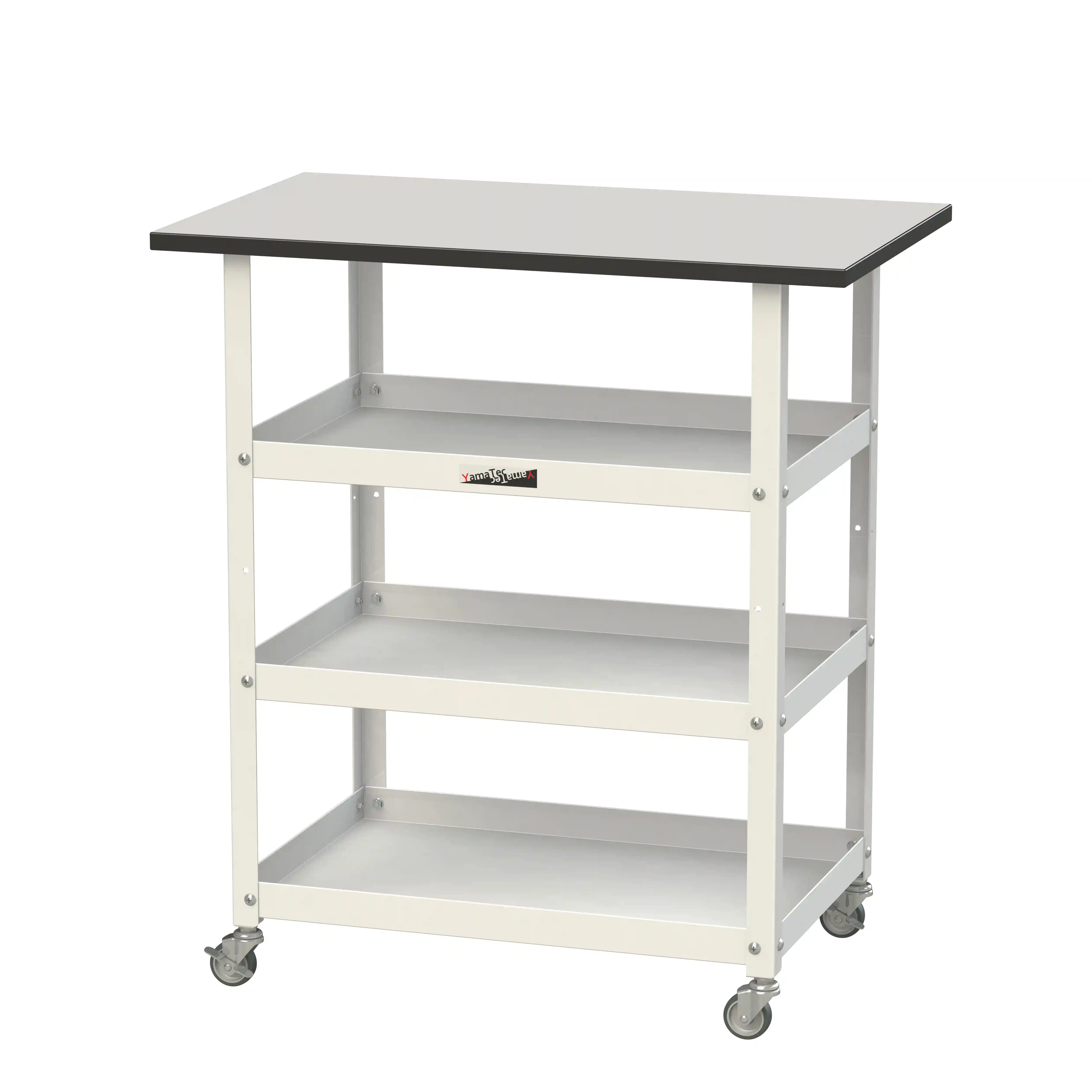 天板付き150ワゴン移動式 RoHS2指令対応塩ビシート天板仕様 H825㎜