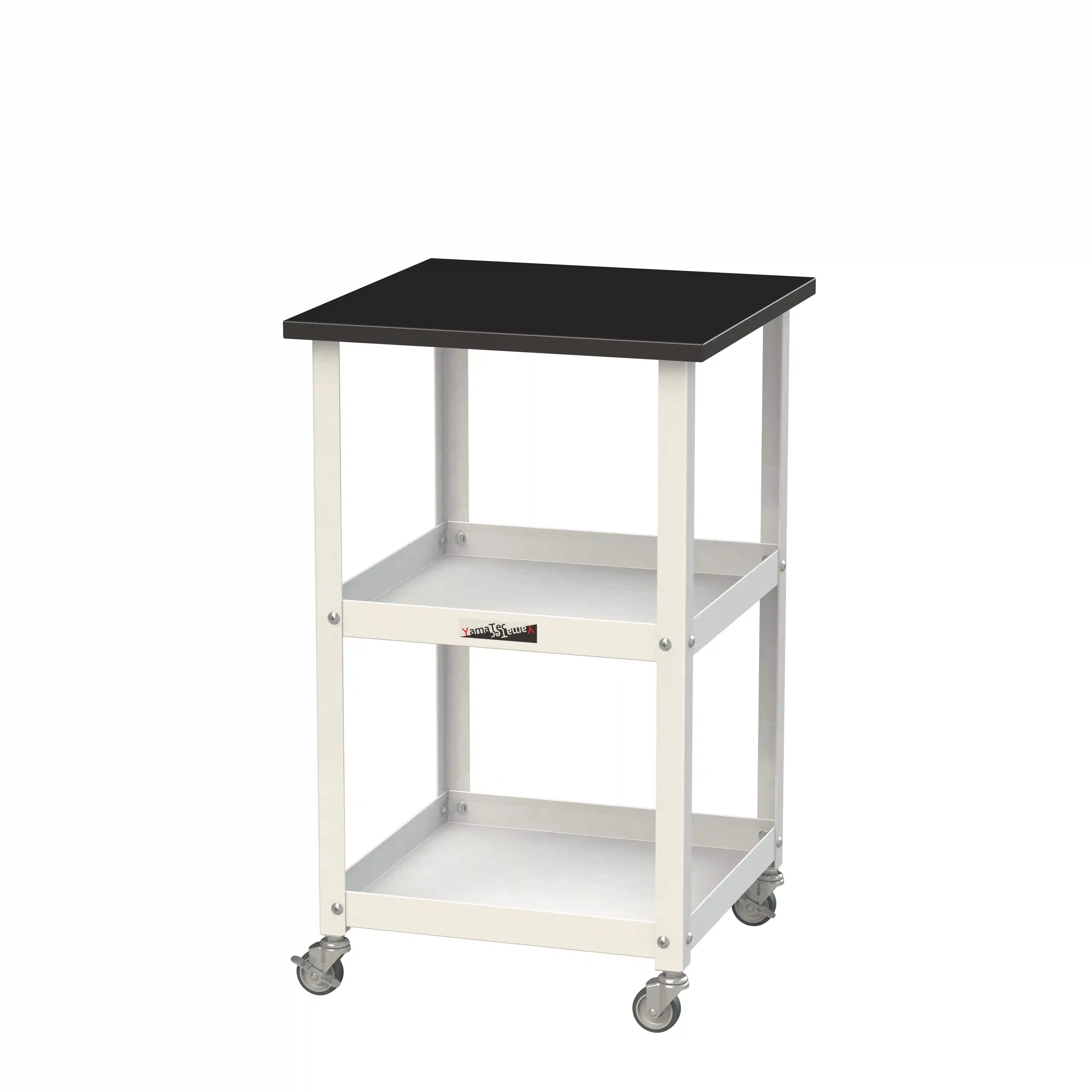 天板付きラボワゴン移動式 H738㎜