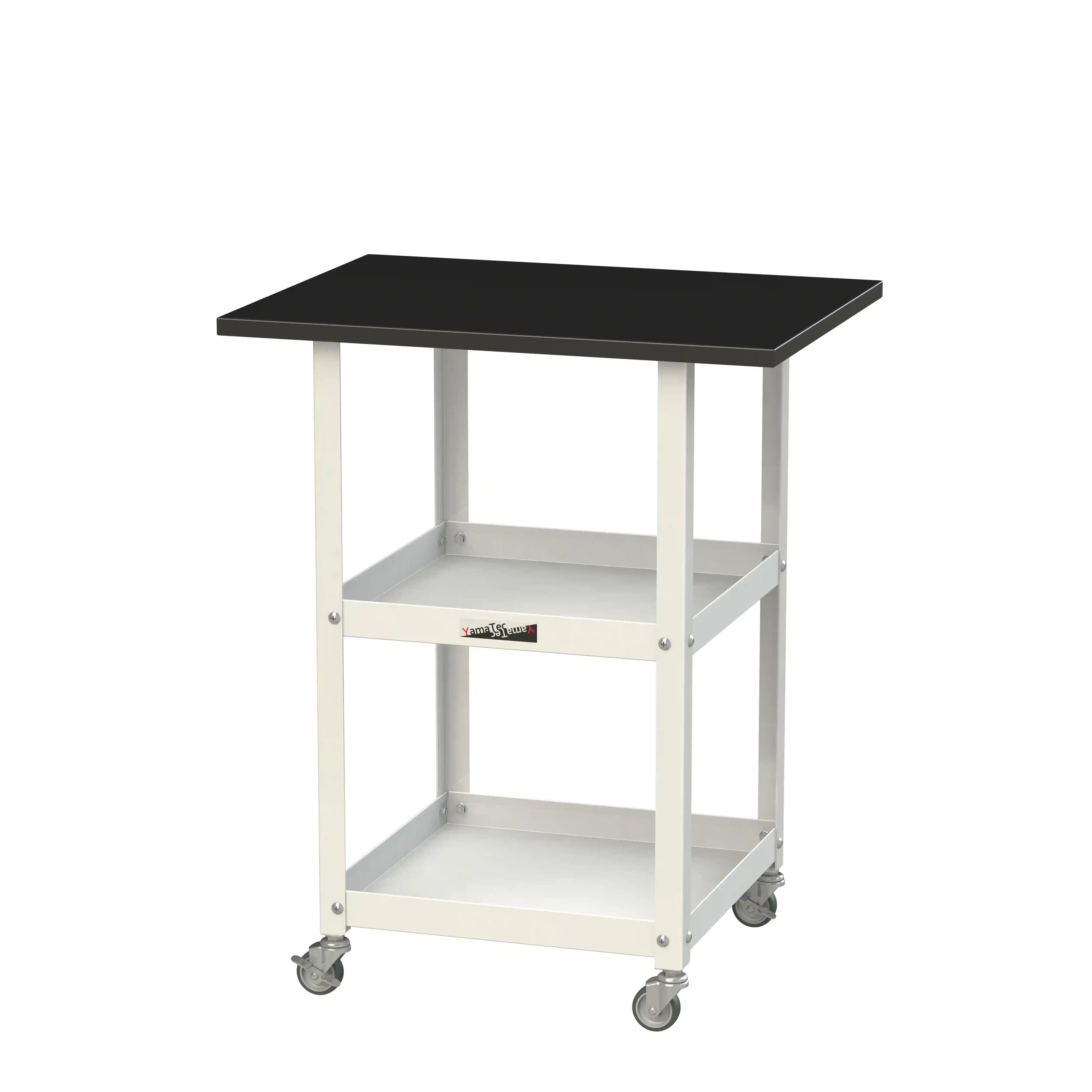 天板付きラボワゴン移動式 H738㎜