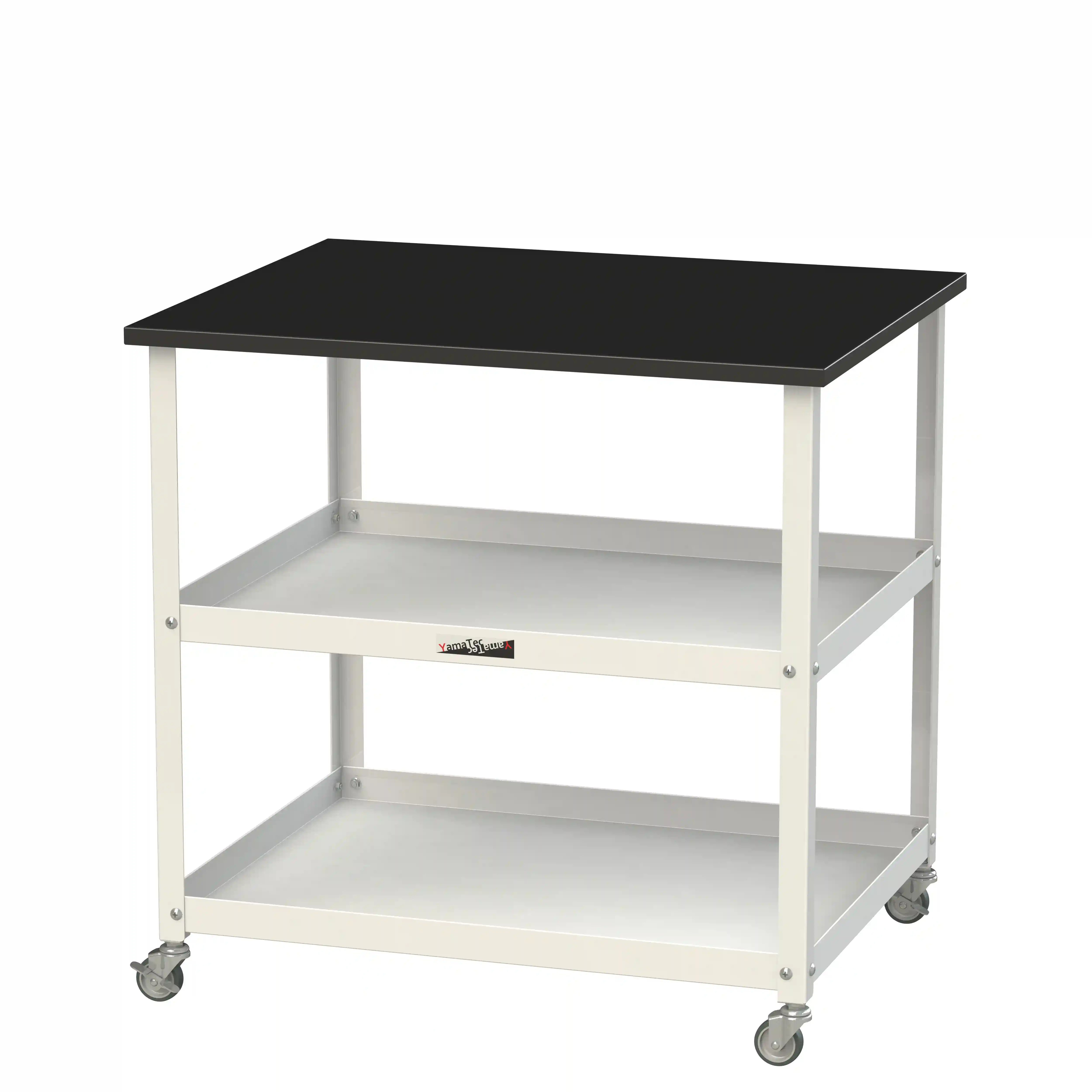 天板付きラボワゴン移動式 H738㎜