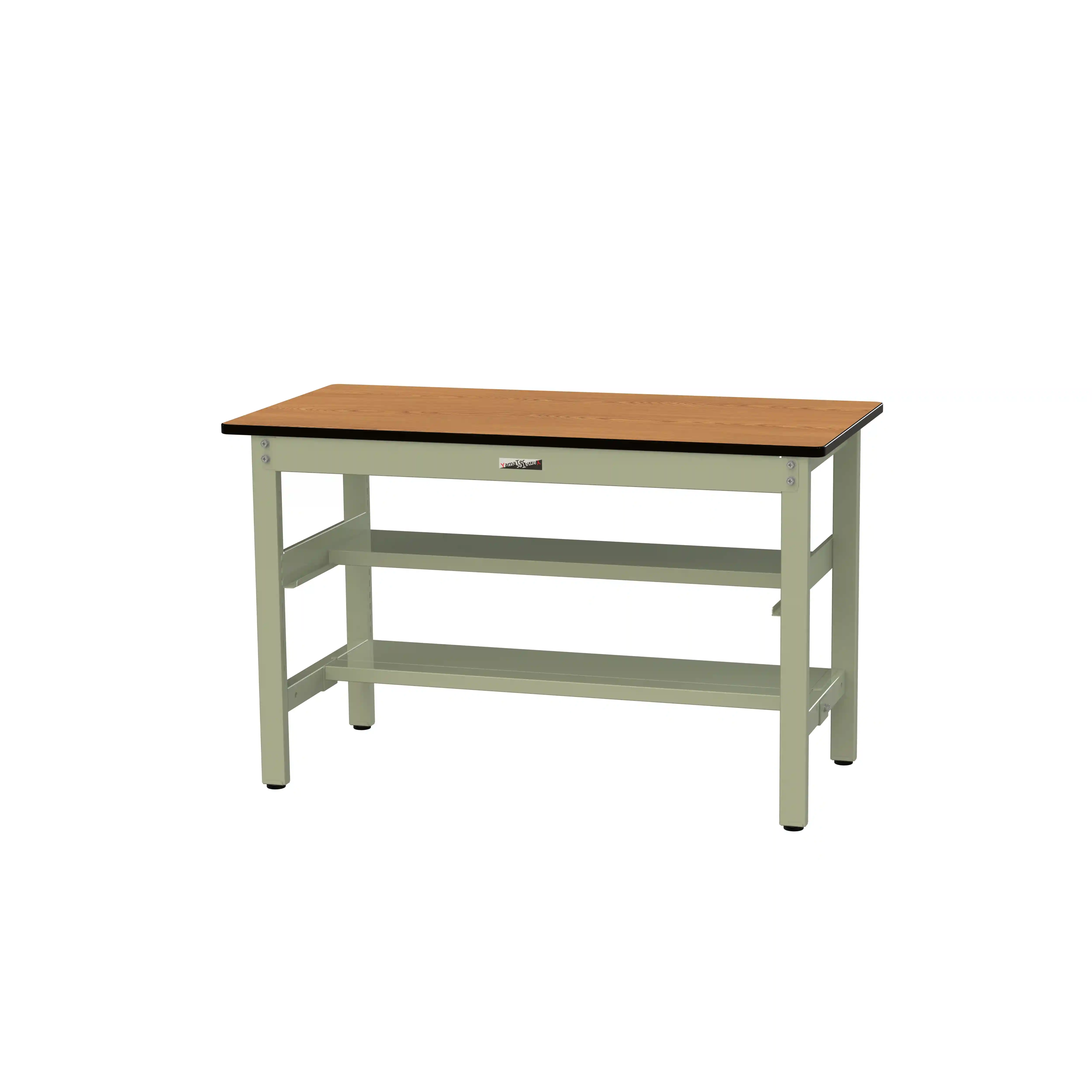 500シリーズ 固定式 中間棚付 H740mm(上下段半面棚板)