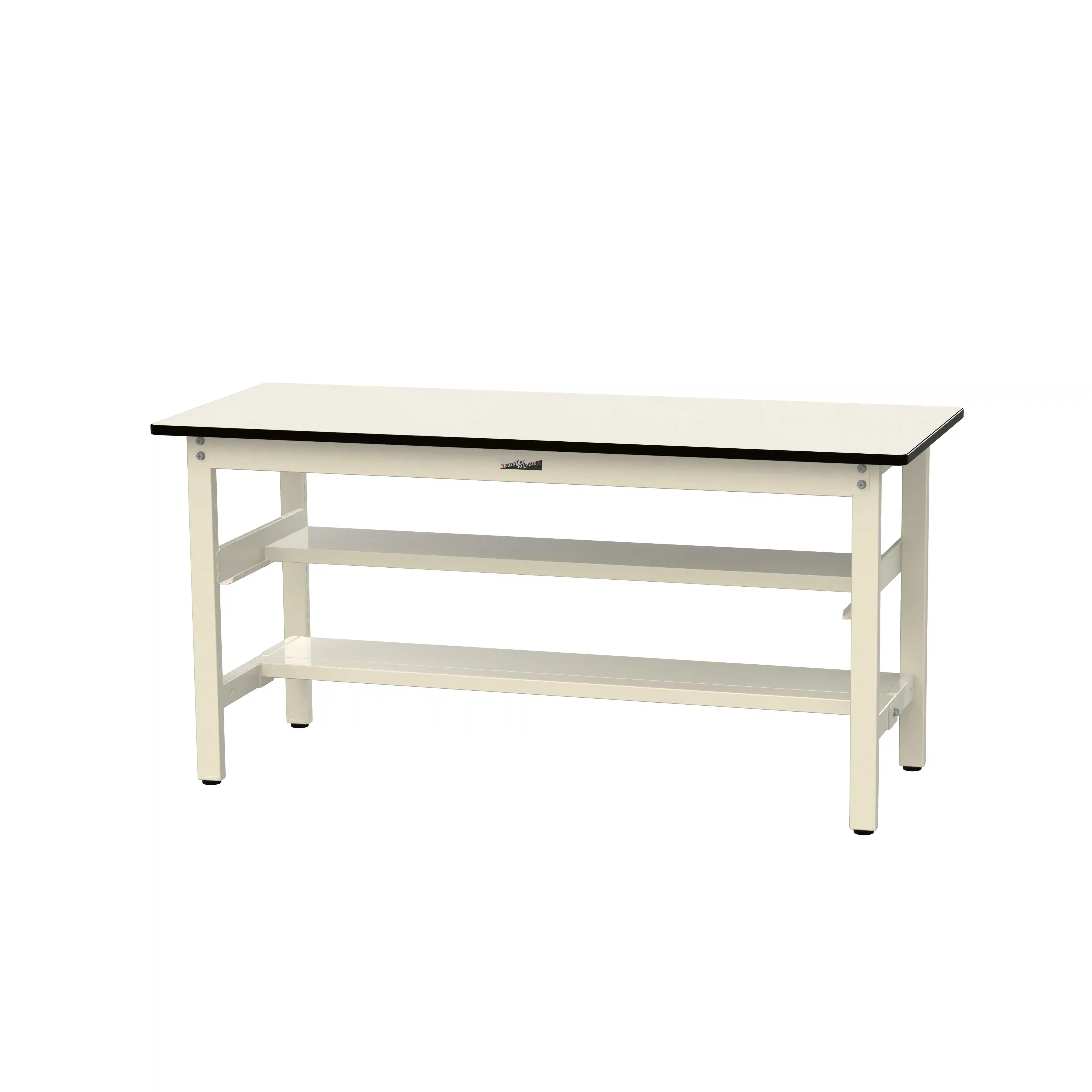 500シリーズ 固定式 中間棚付 H740mm(上下段半面棚板)