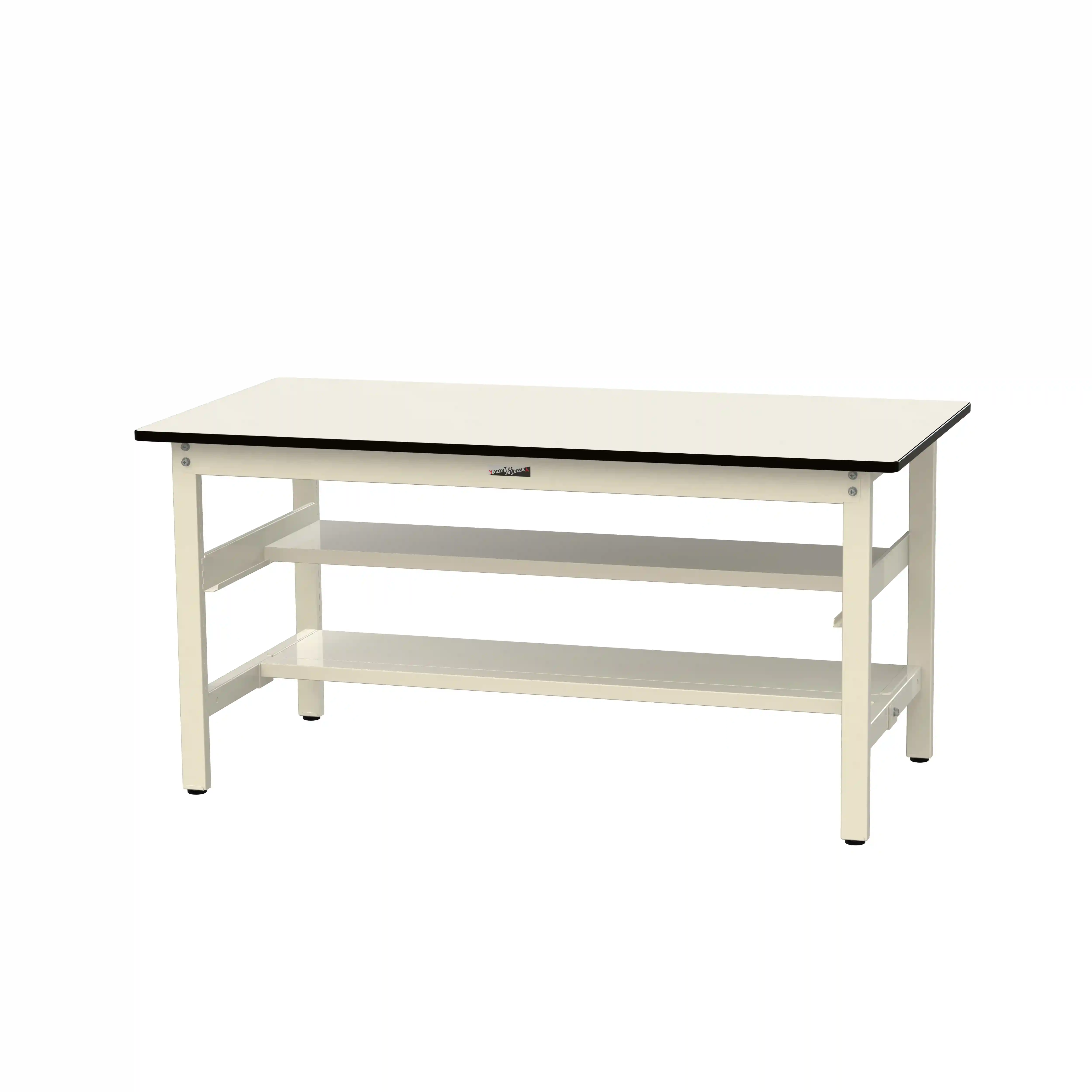 500シリーズ 固定式 中間棚付 H740mm（上下段半面棚板）