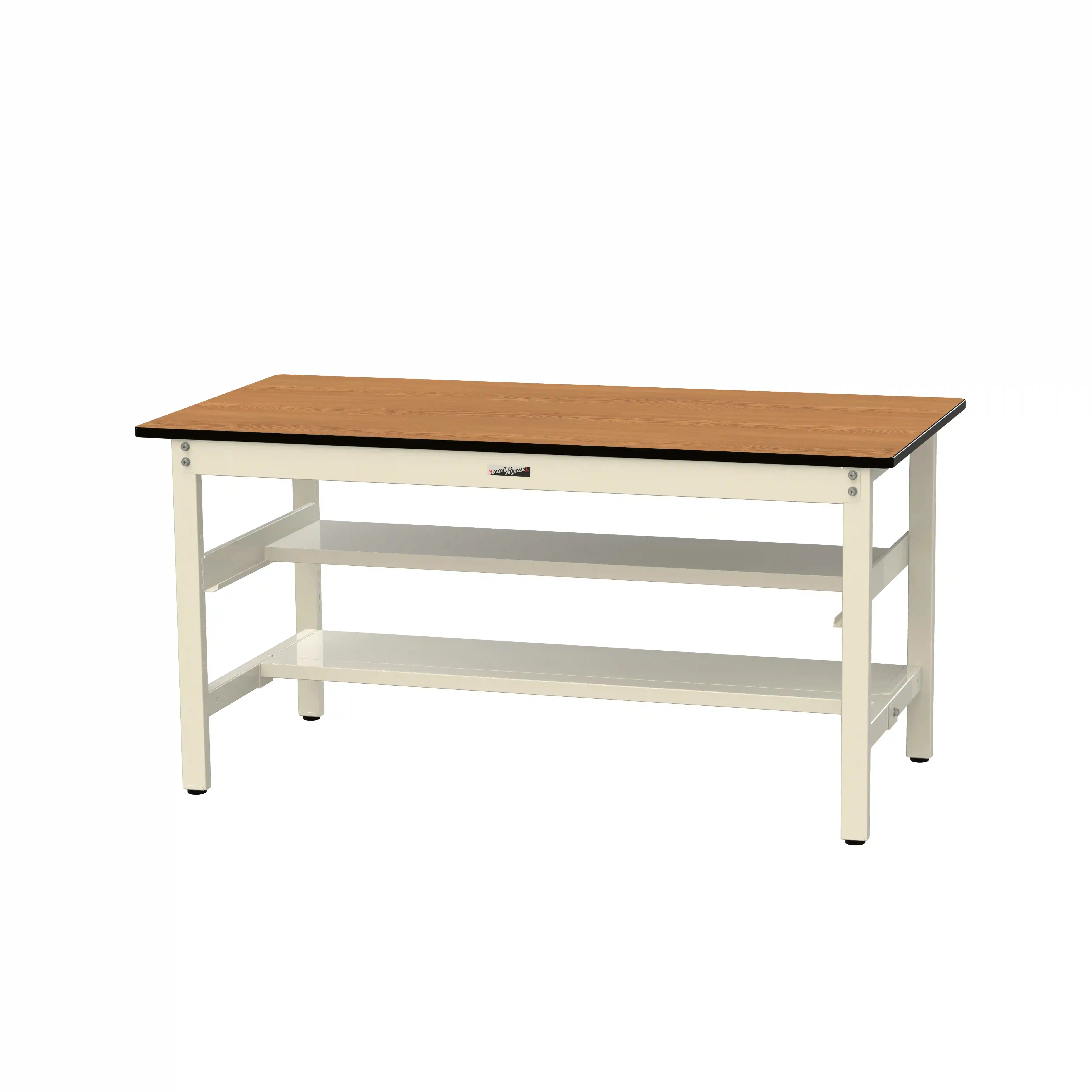 500シリーズ 固定式 中間棚付 H740mm(上下段半面棚板)