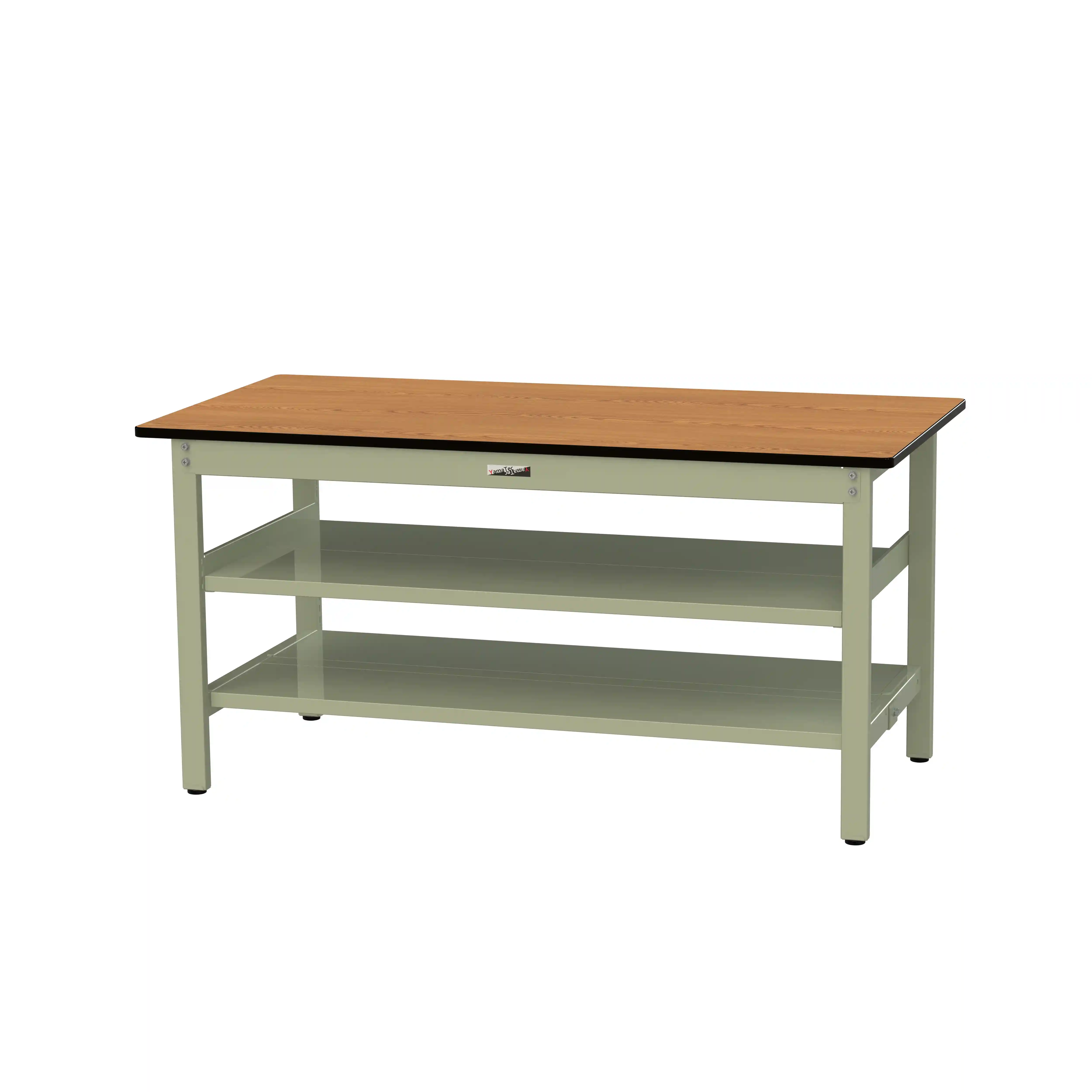 500シリーズ 固定式 中間棚付 H740mm(上下段全面棚板)