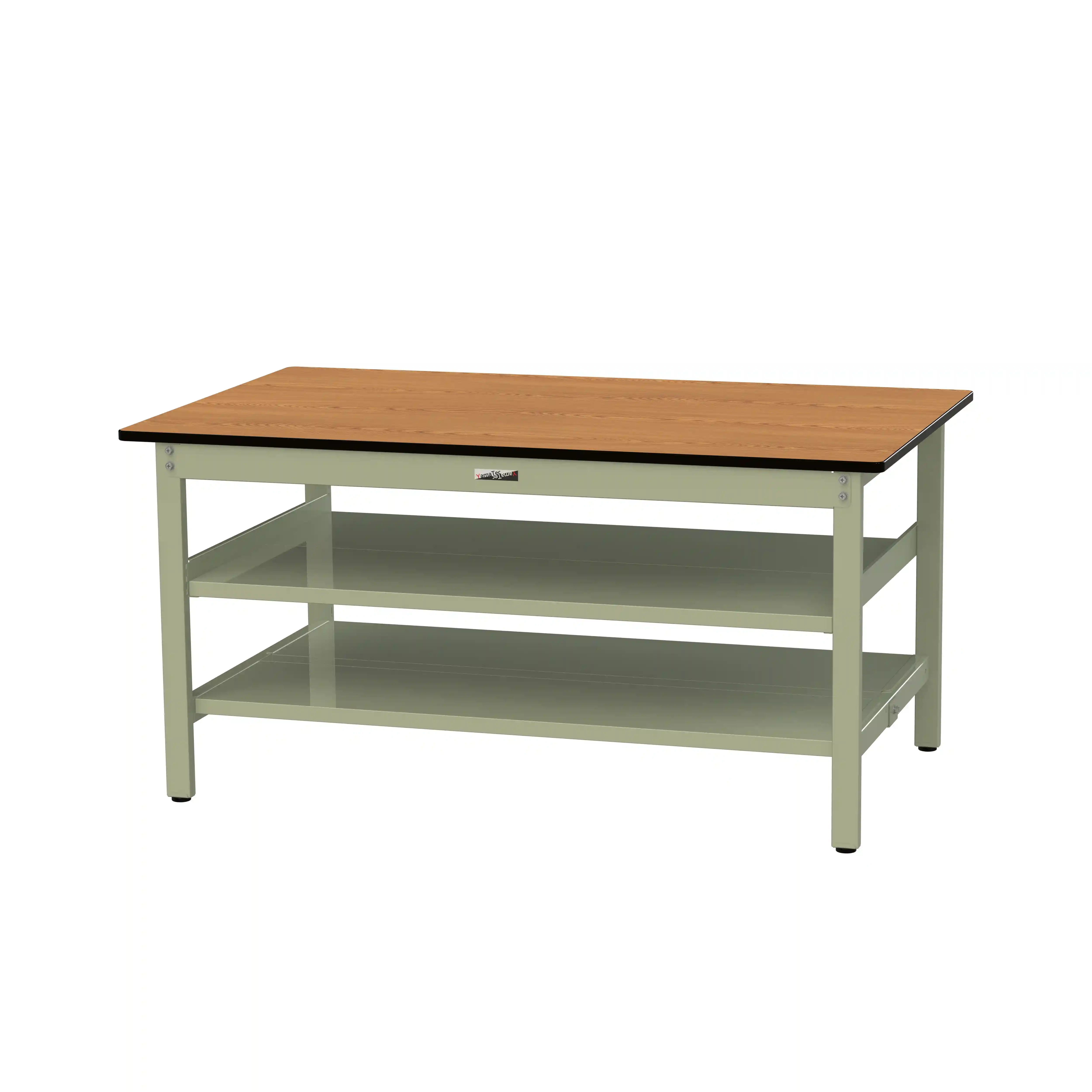 500シリーズ 固定式 中間棚付 H740mm（上下段全面棚板）