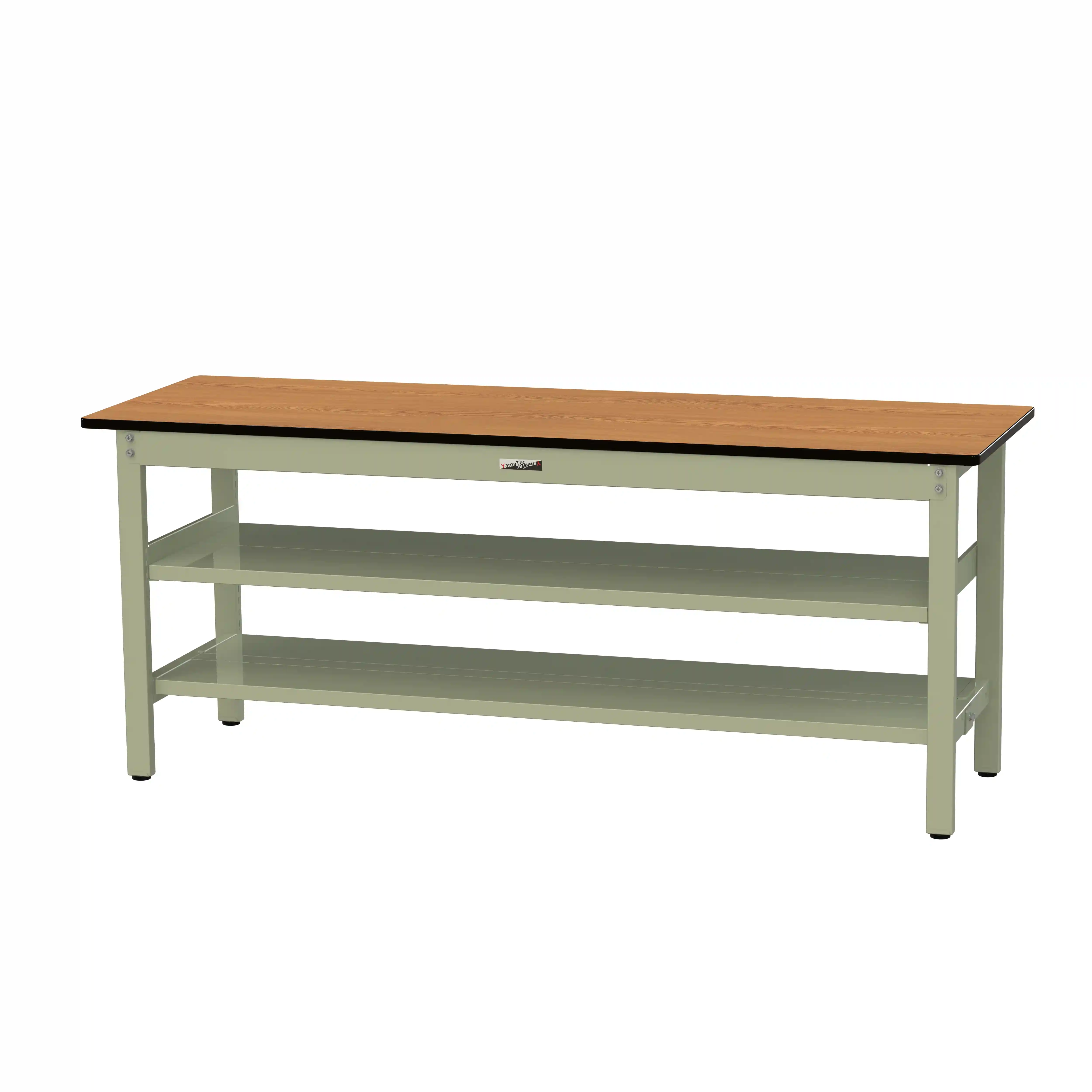 500シリーズ 固定式 中間棚付 H740mm（上下段全面棚板）