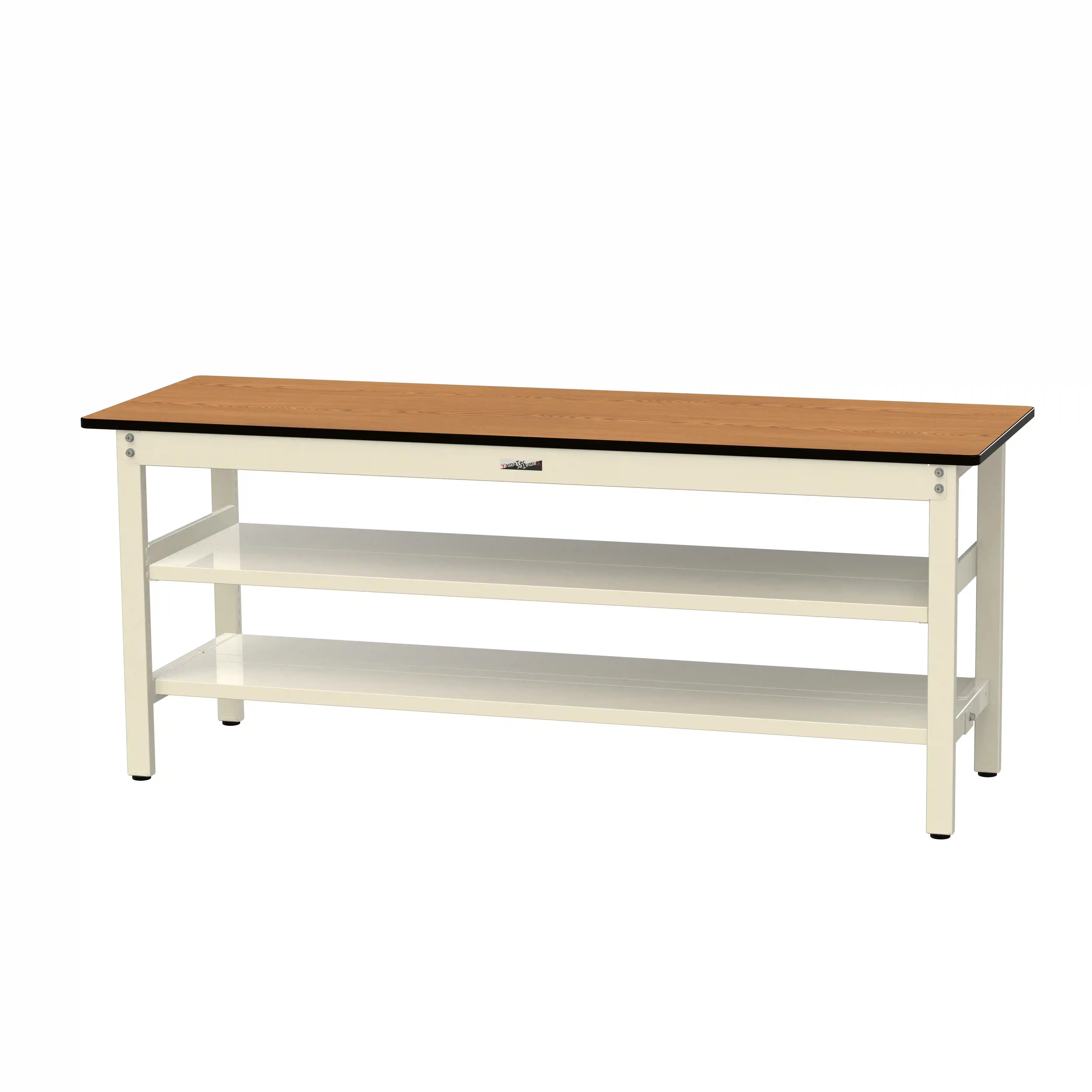 500シリーズ 固定式 中間棚付 H740mm（上下段全面棚板）