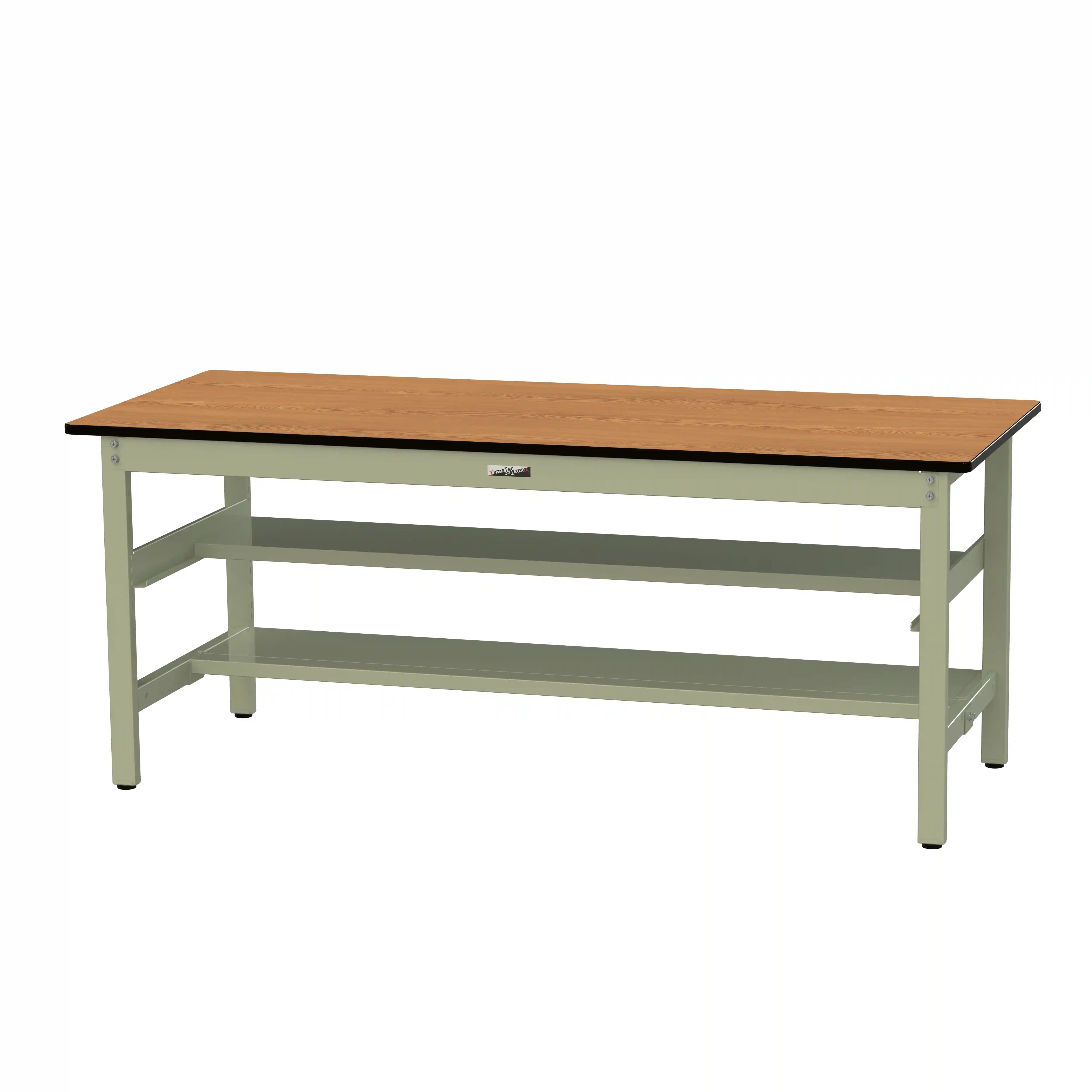 500シリーズ 固定式 中間棚付 H740mm(上下段半面棚板)