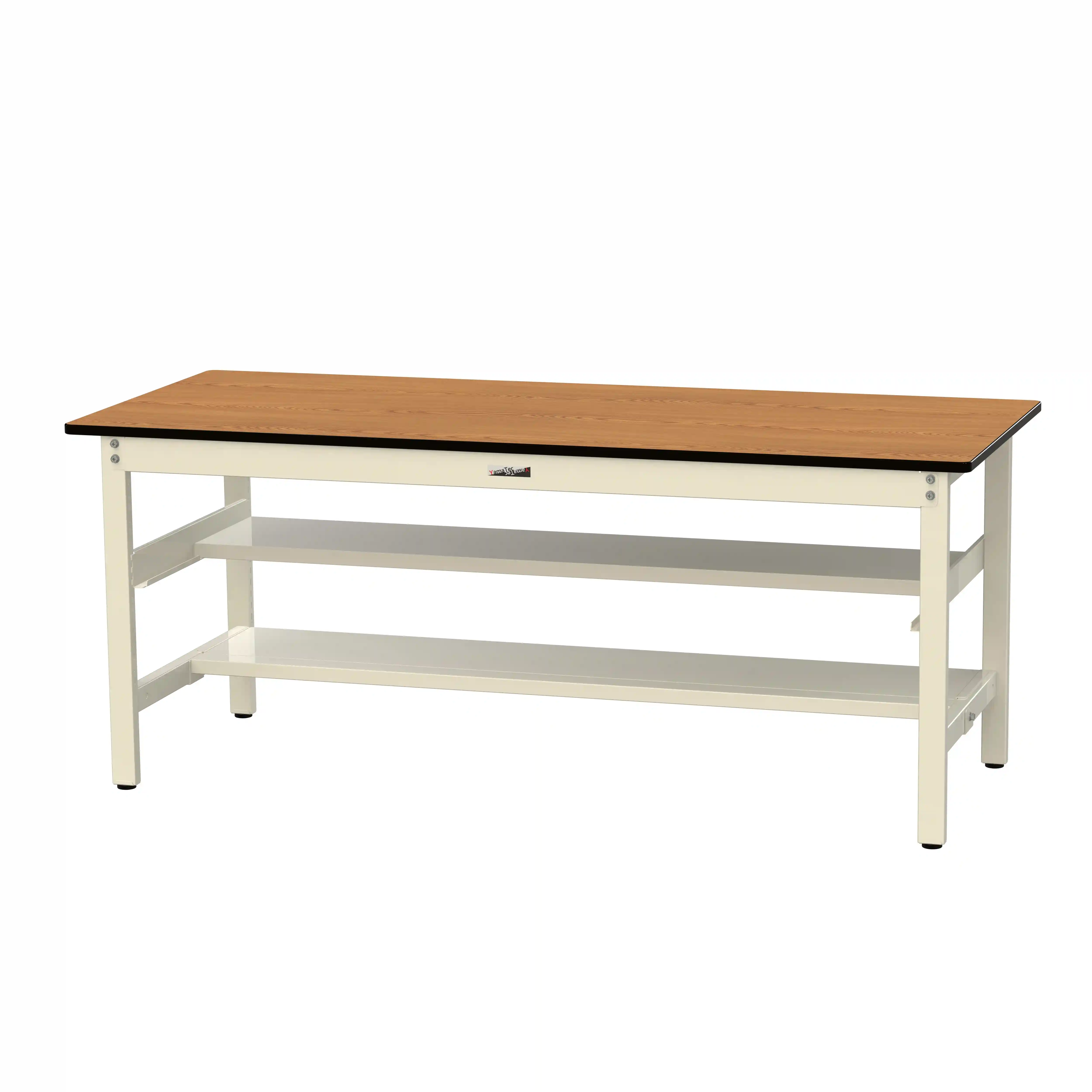 500シリーズ 固定式 中間棚付 H740mm(上下段半面棚板)