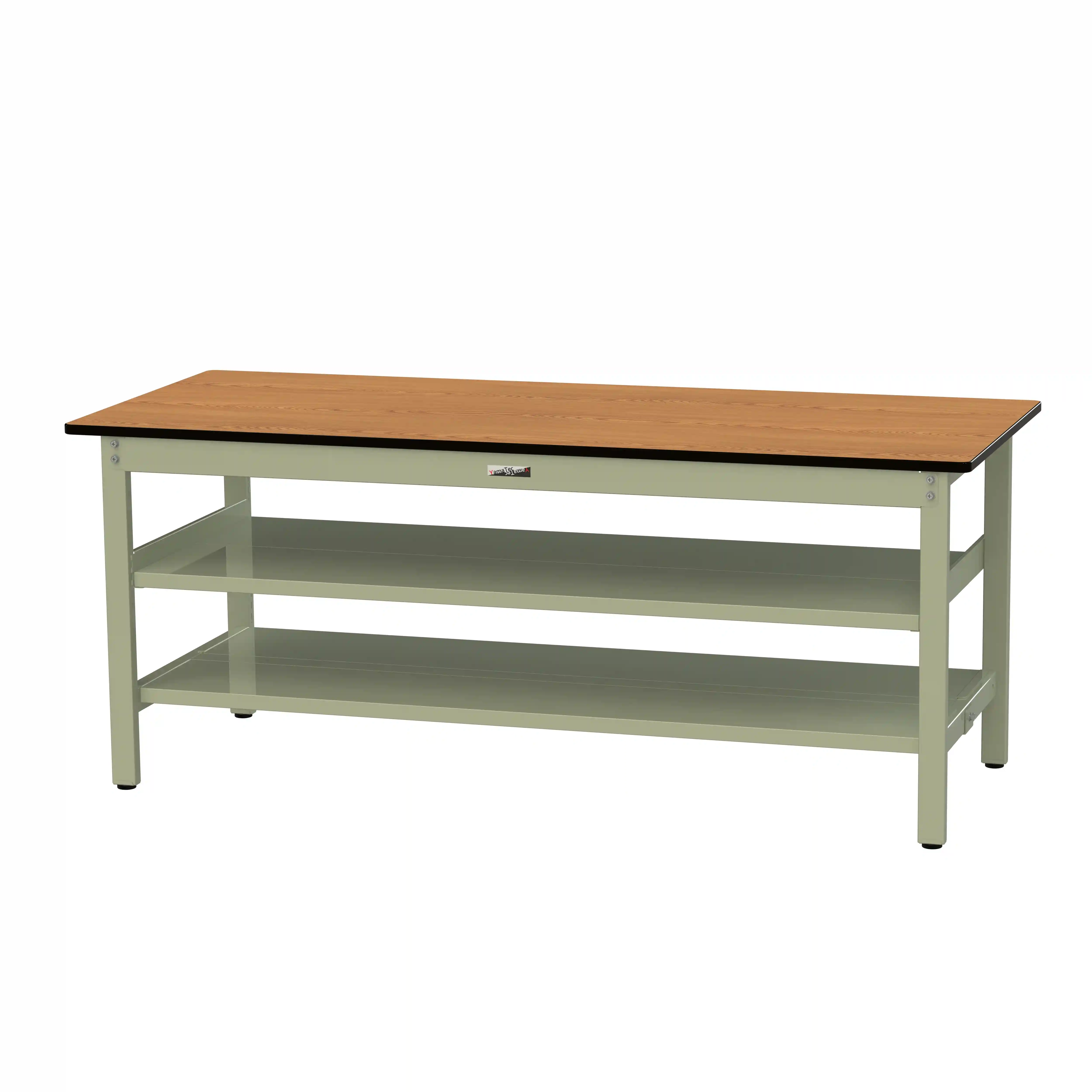 500シリーズ 固定式 中間棚付 H740mm（上下段全面棚板）