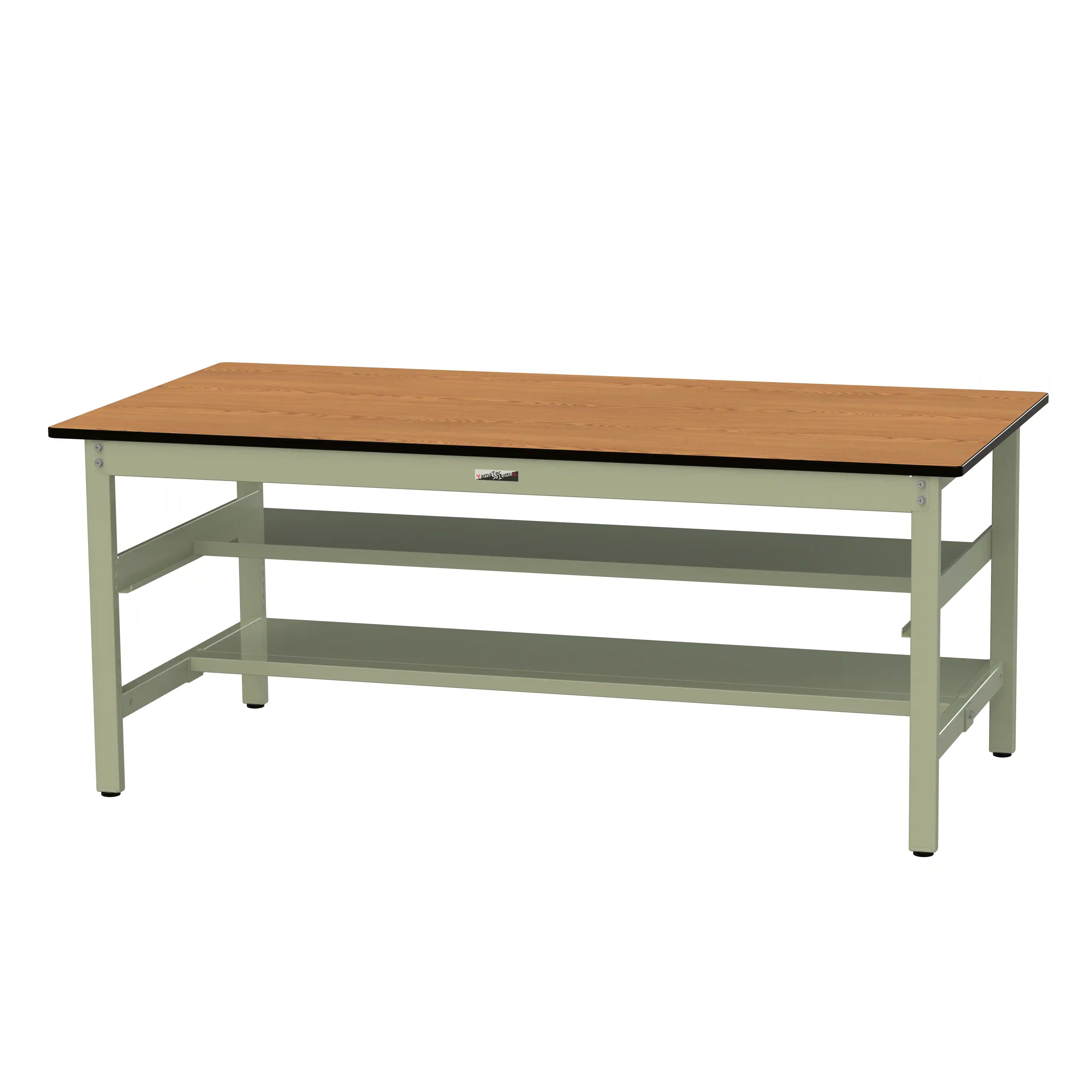 500シリーズ 固定式 中間棚付 H740mm（上下段半面棚板）