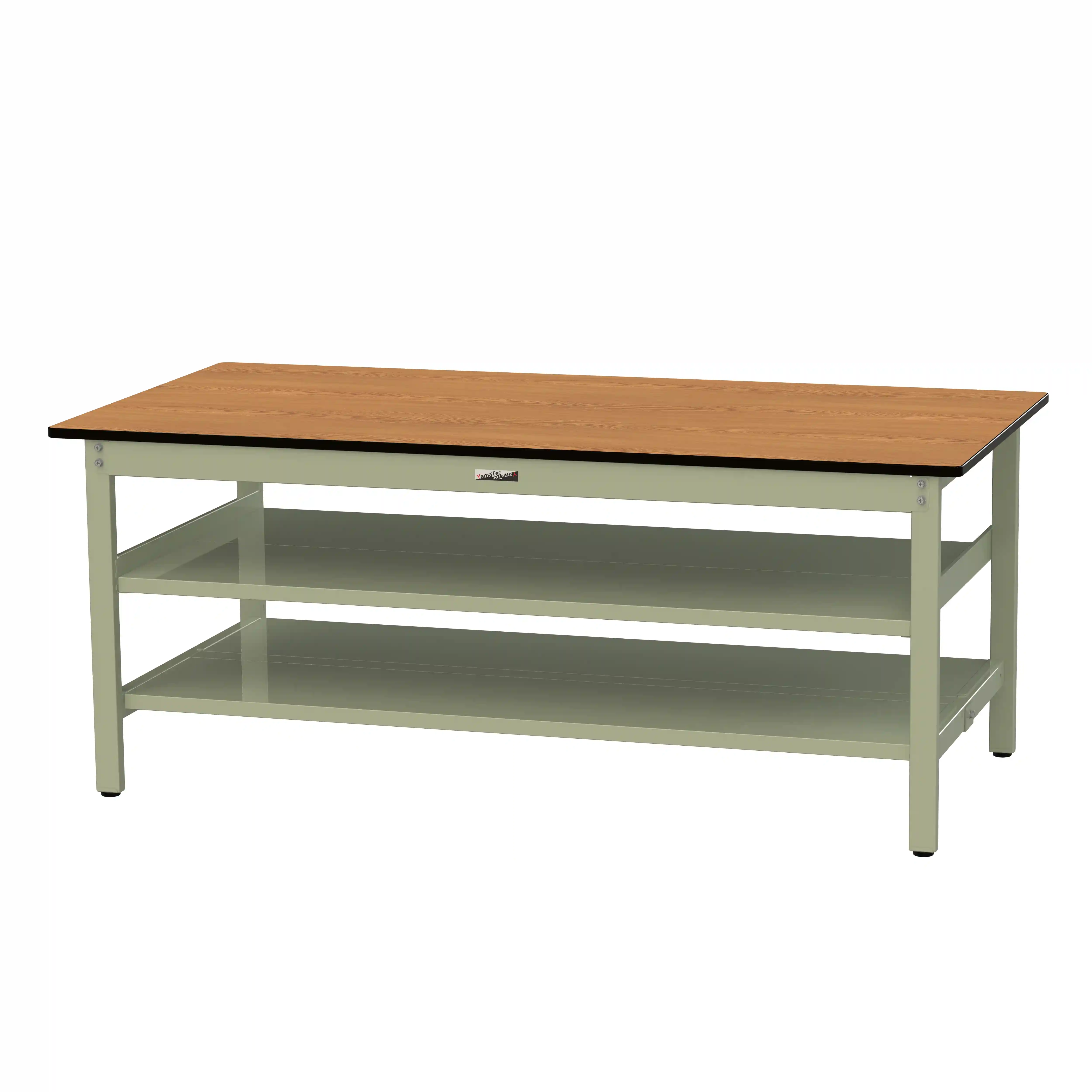 500シリーズ 固定式 中間棚付 H740mm（上下段全面棚板）