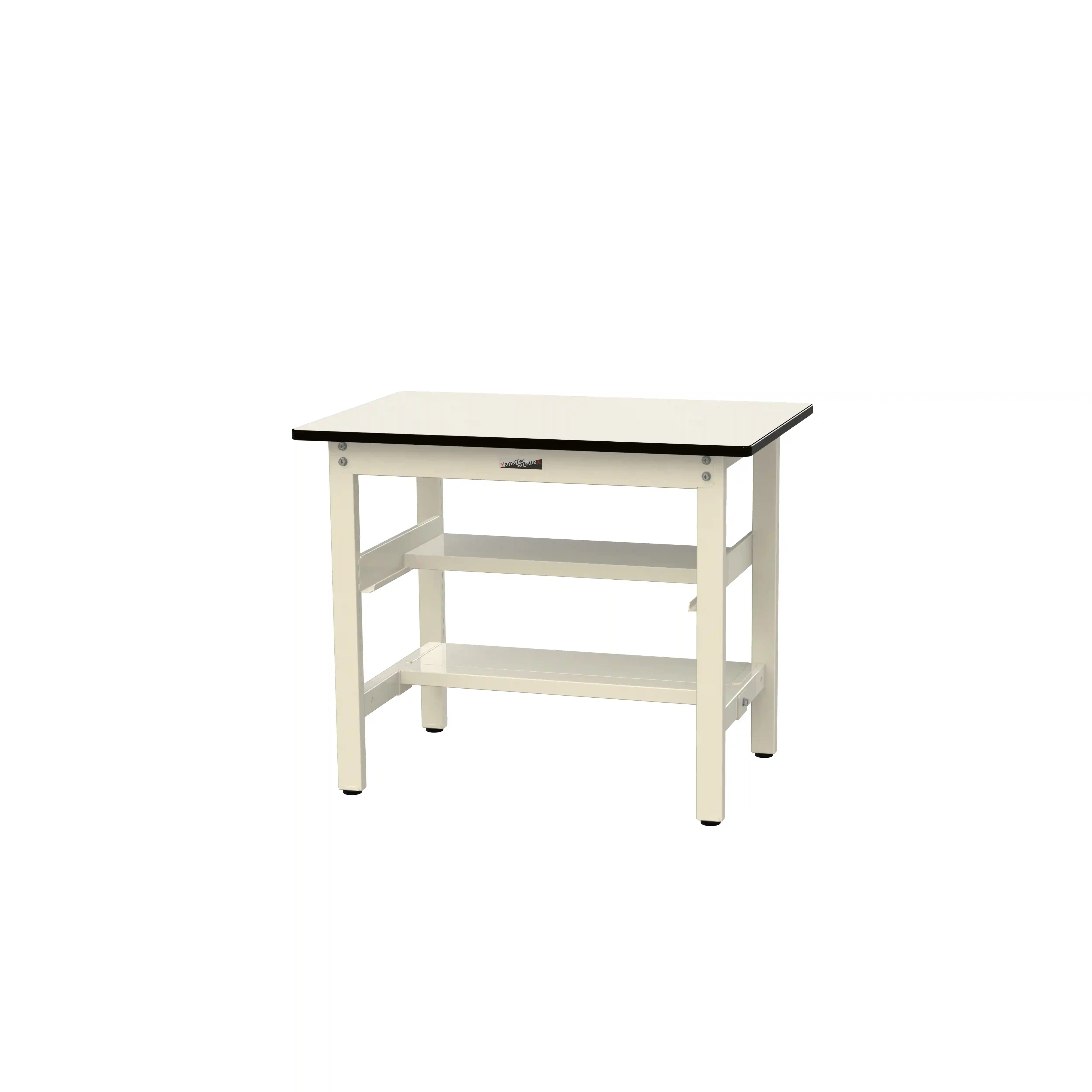 500シリーズ 固定式 中間棚付 H740mm(上下段半面棚板)