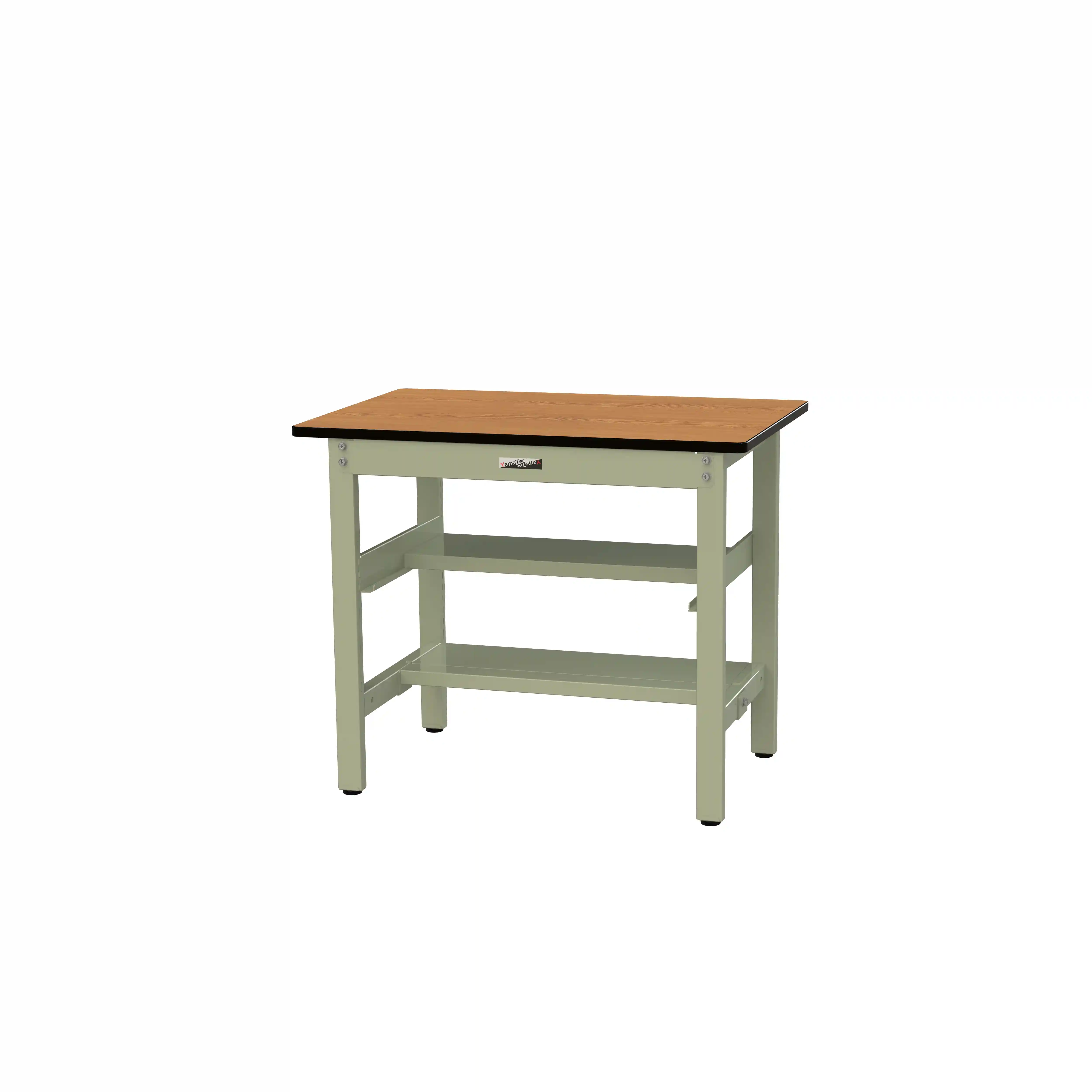 500シリーズ 固定式 中間棚付 H740mm（上下段半面棚板）