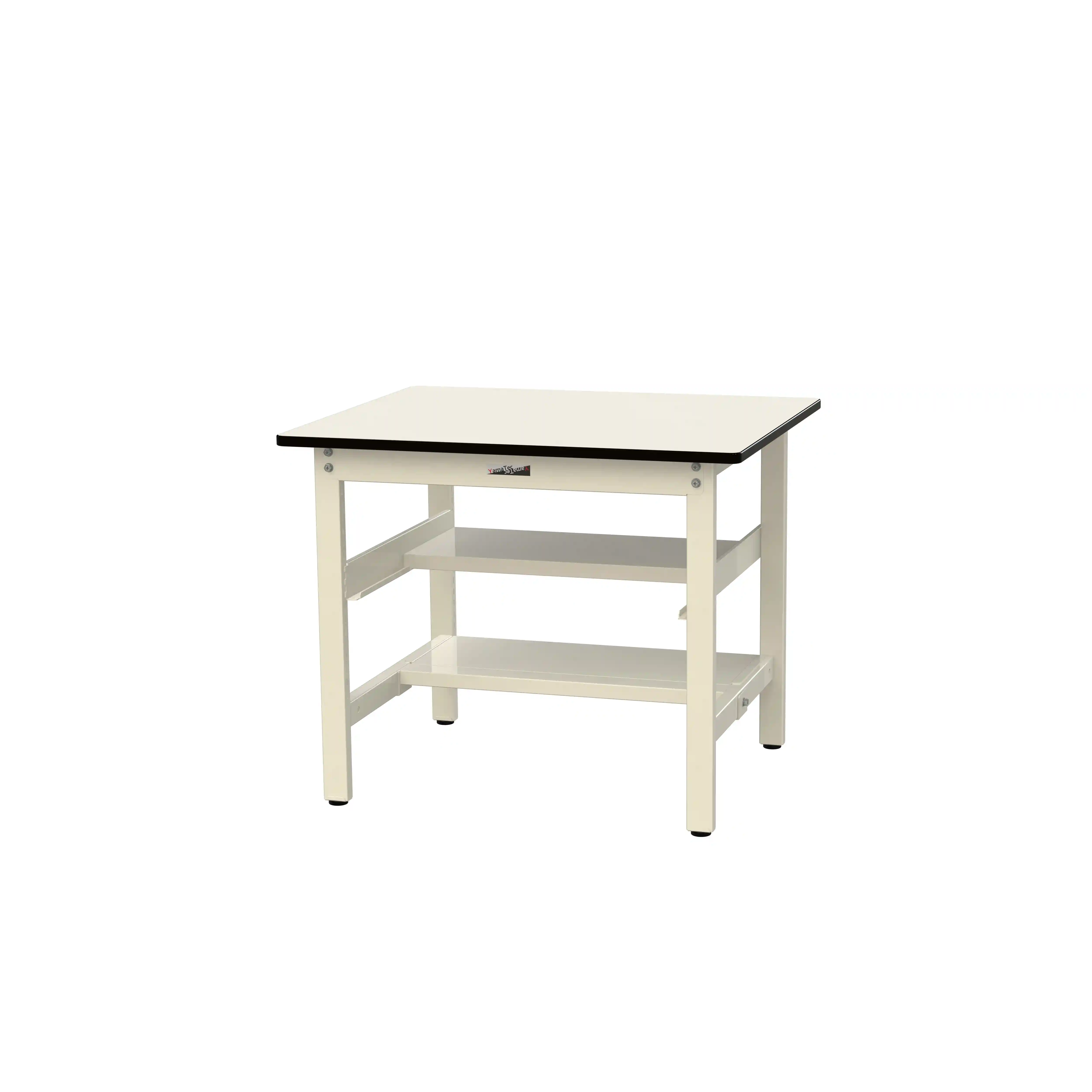 500シリーズ 固定式 中間棚付 H740mm（上下段半面棚板）