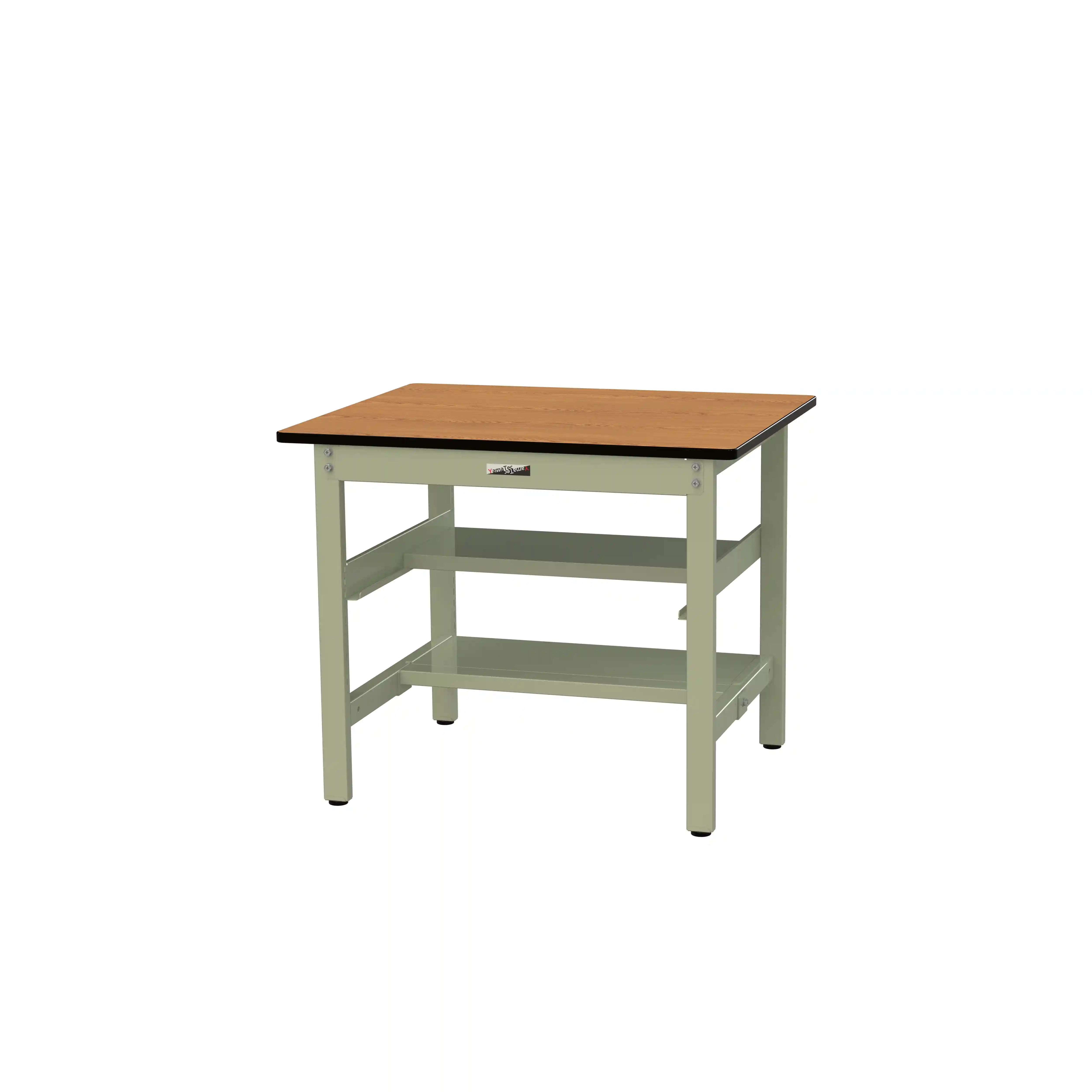 500シリーズ 固定式 中間棚付 H740mm（上下段半面棚板）