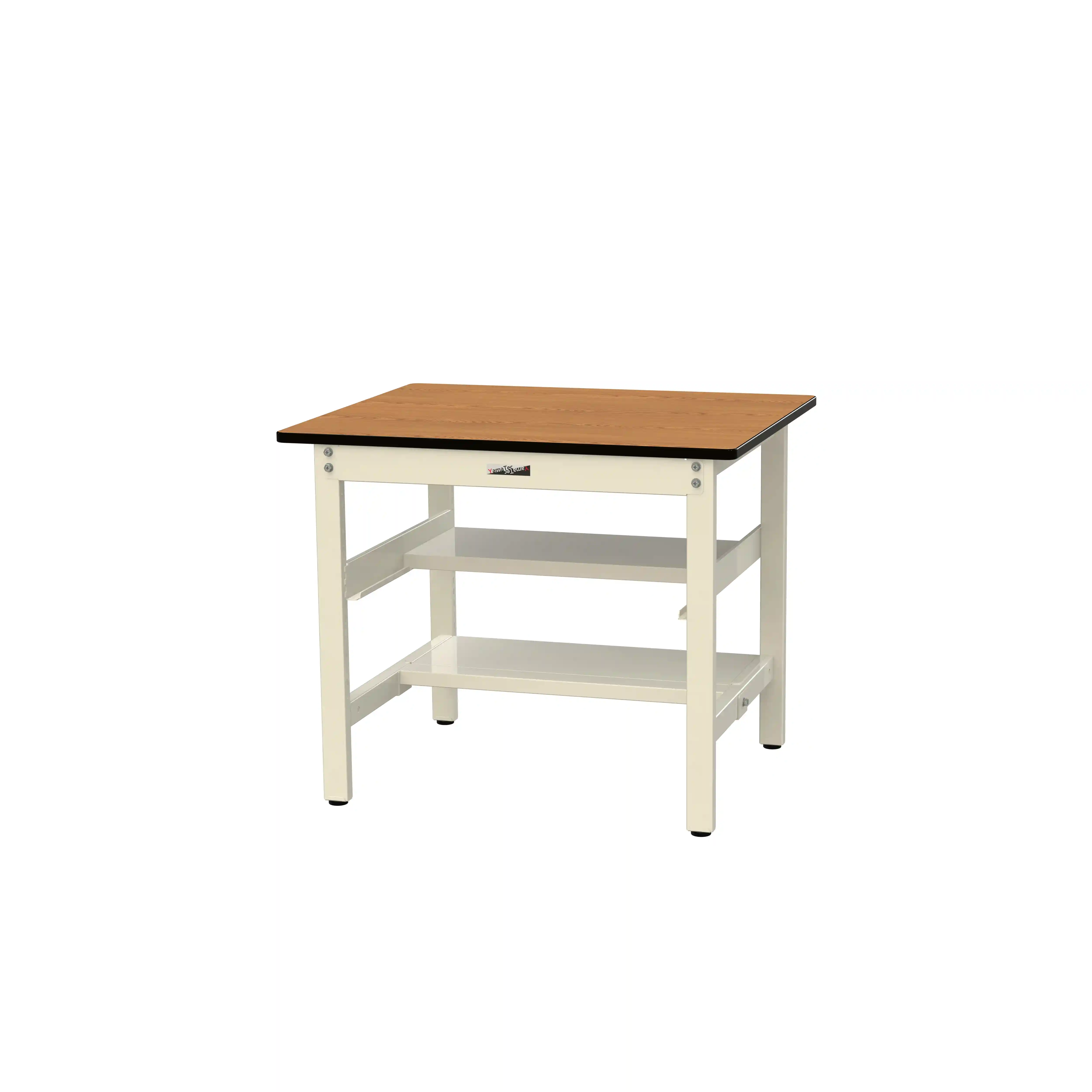 500シリーズ 固定式 中間棚付 H740mm（上下段半面棚板）