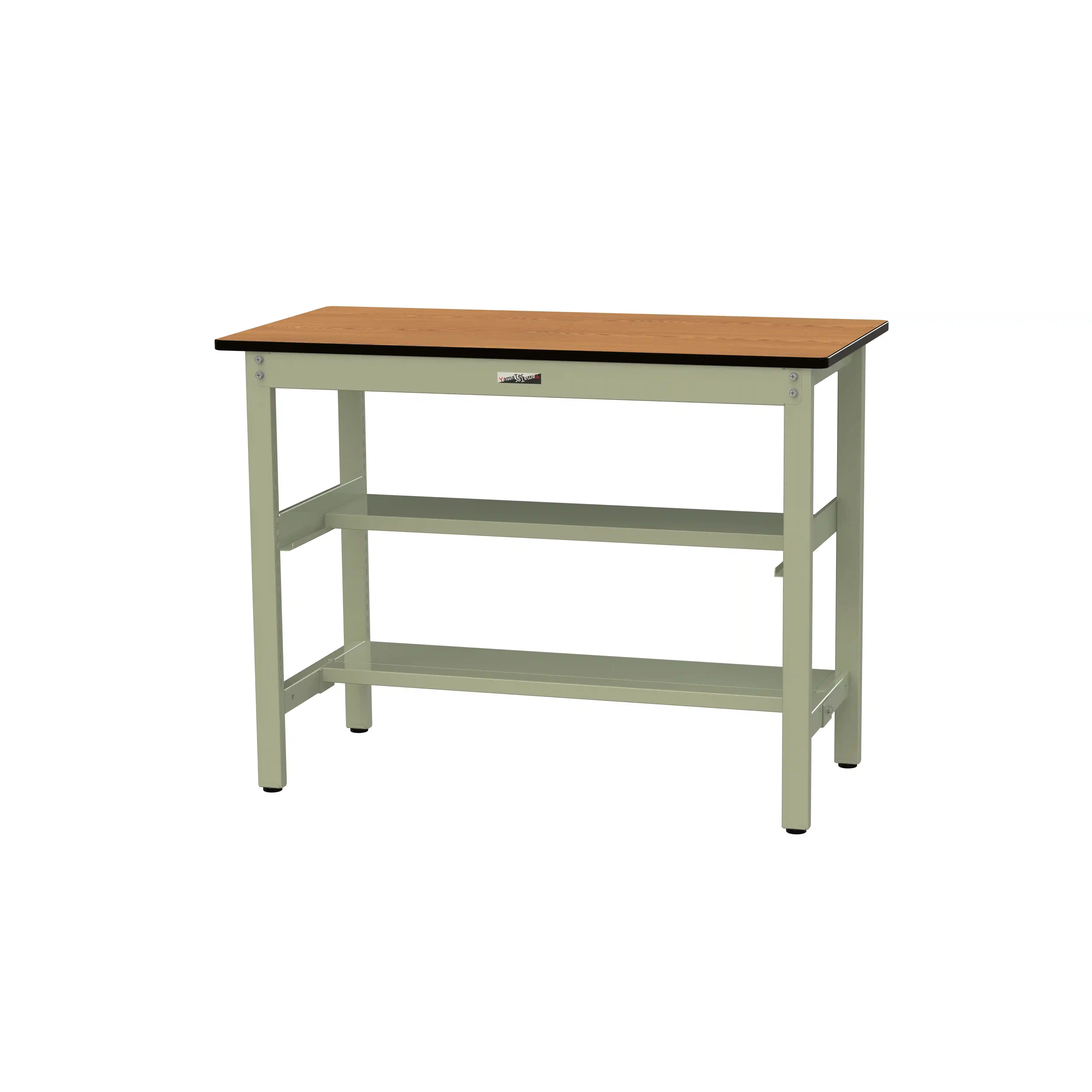 500シリーズ 固定式 中間棚付 H900mm(上下段半面棚板)