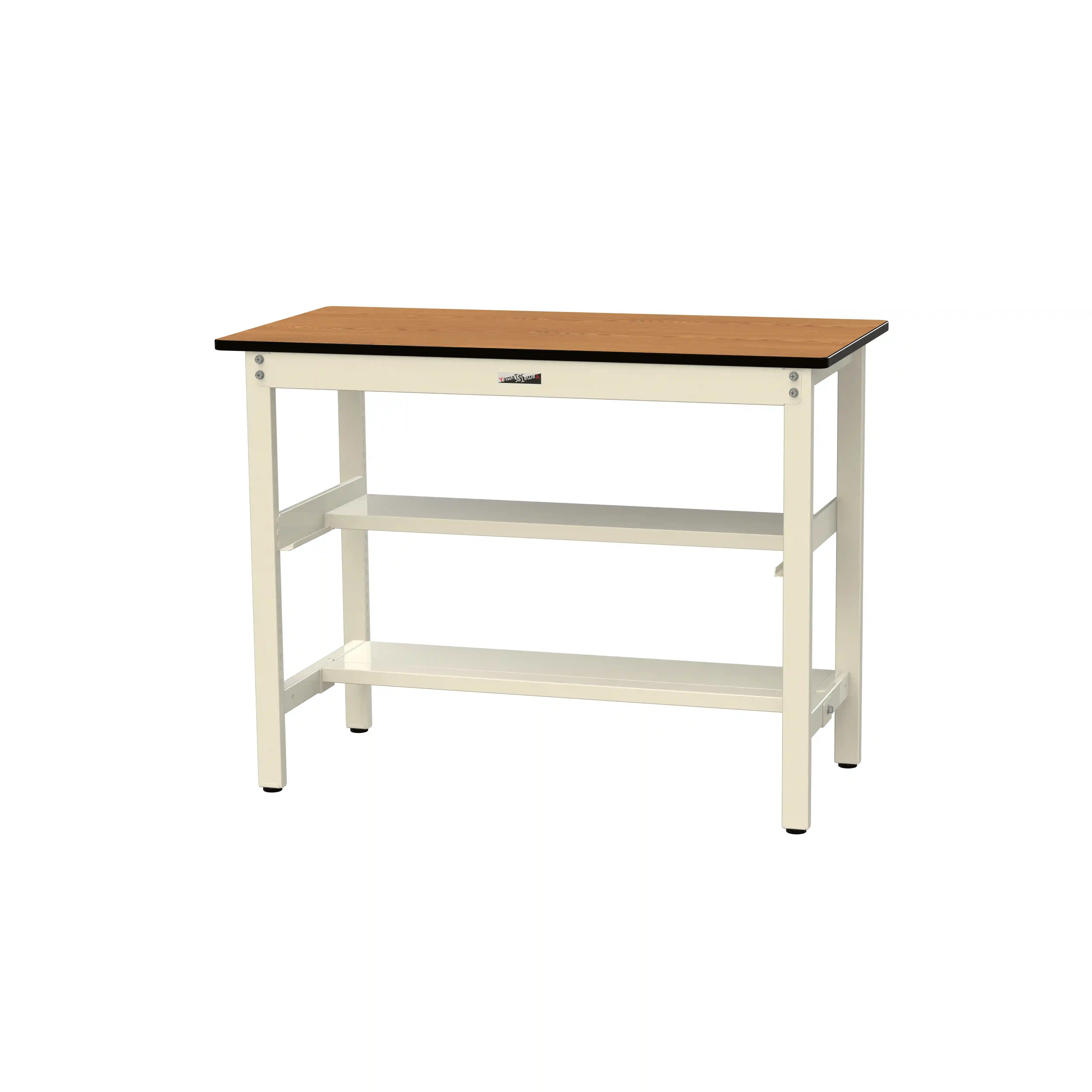 500シリーズ 固定式 中間棚付 H900mm(上下段半面棚板)