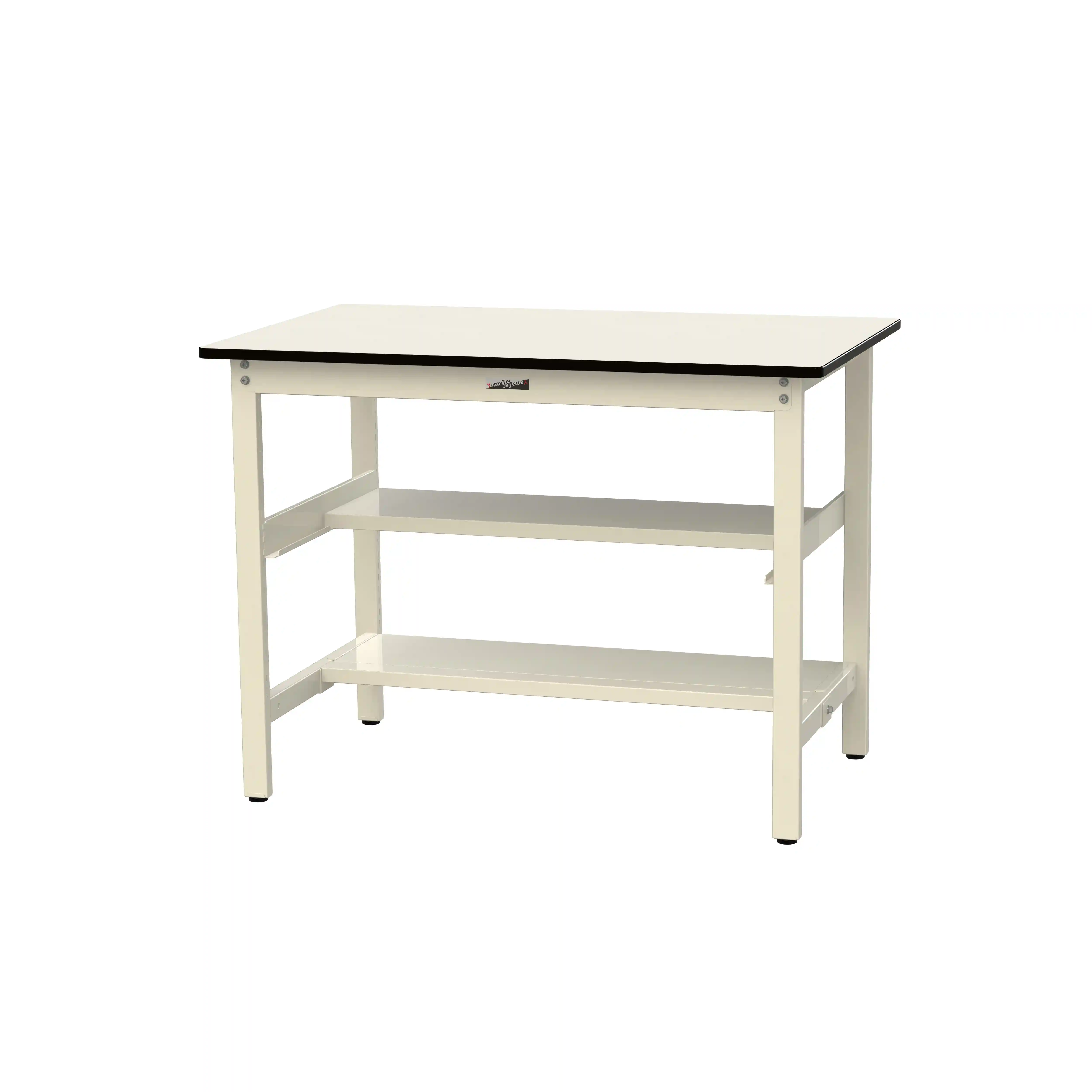 500シリーズ 固定式 中間棚付 H900mm（上下段半面棚板）