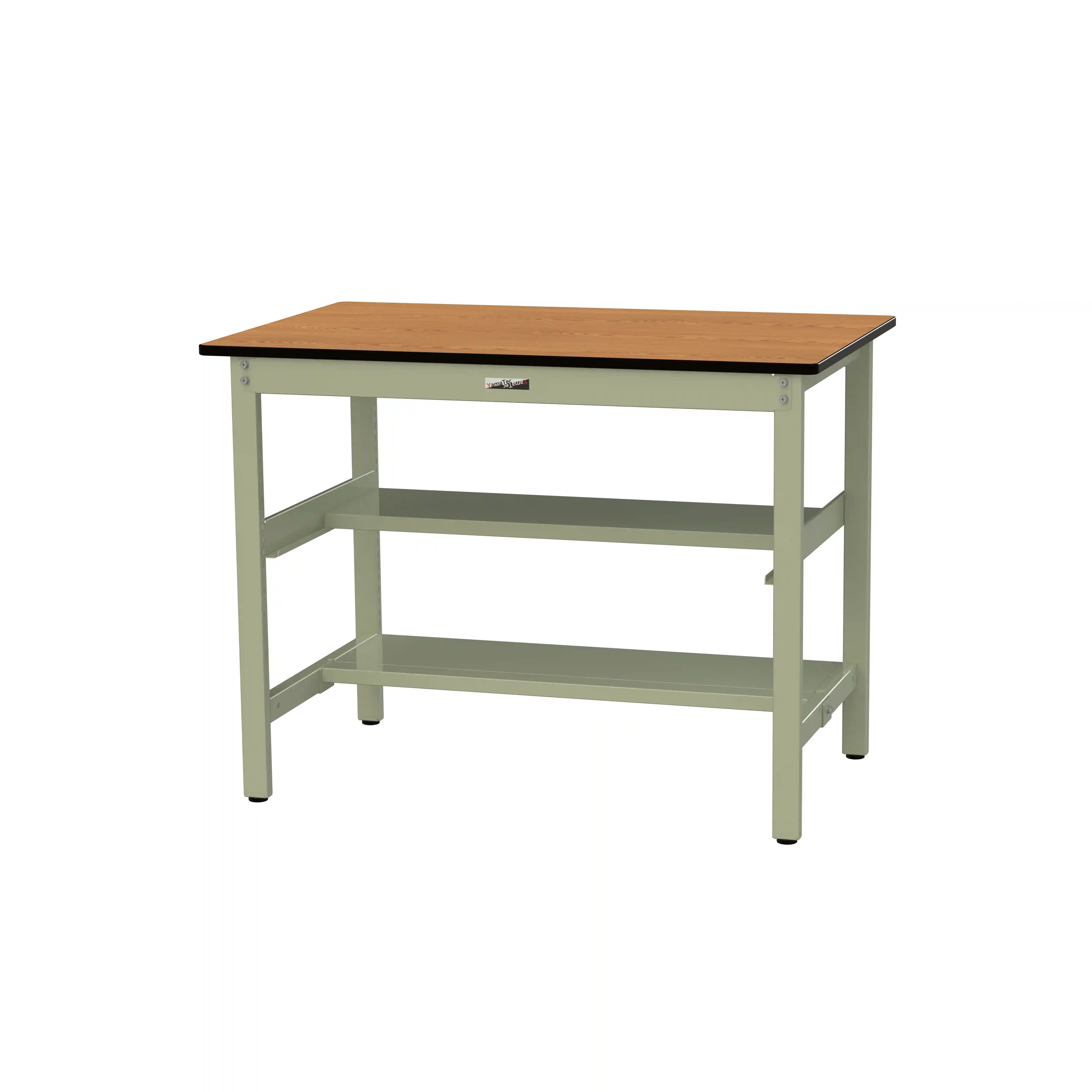 500シリーズ 固定式 中間棚付 H900mm(上下段半面棚板)