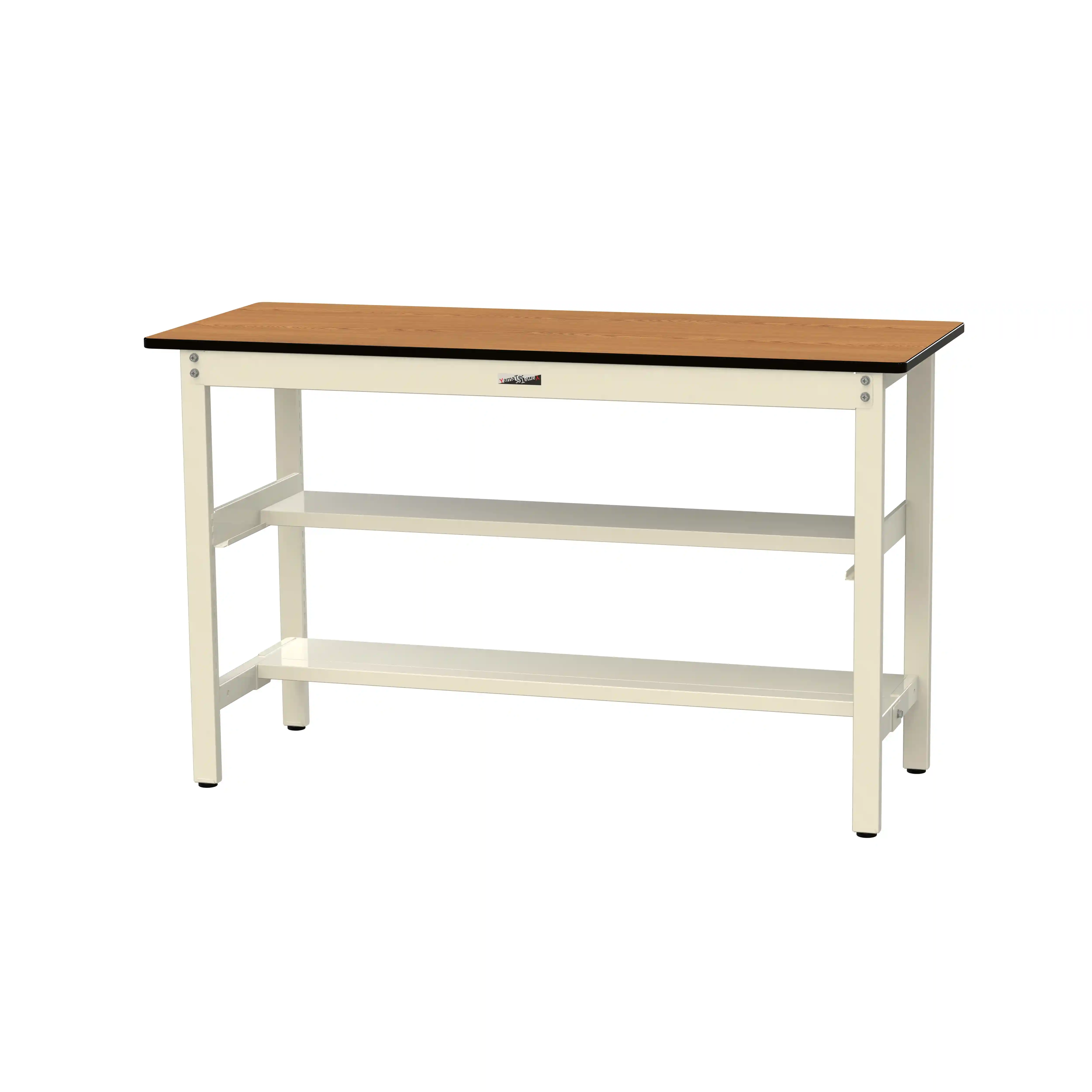 500シリーズ 固定式 中間棚付 H900mm(上下段半面棚板)