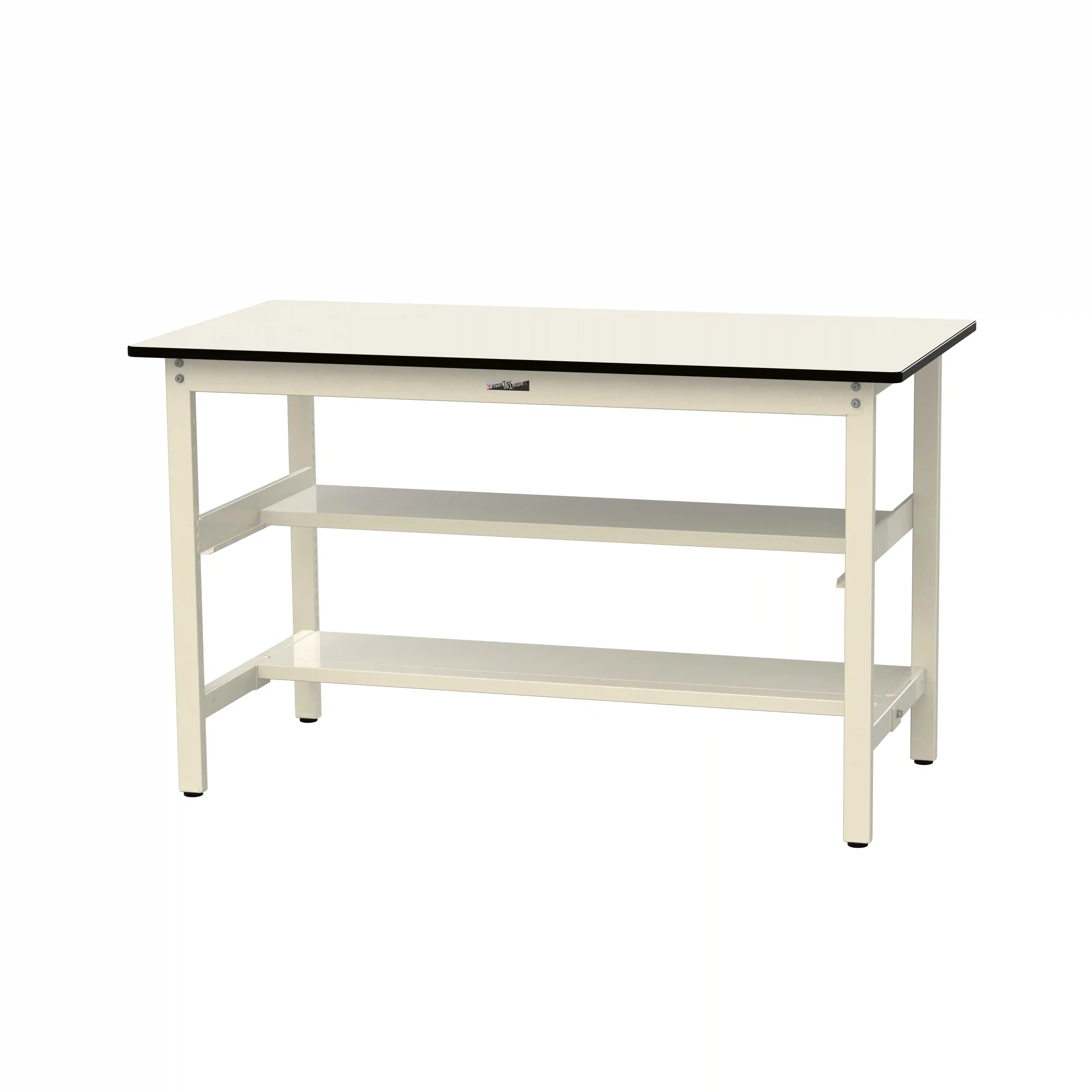 500シリーズ 固定式 中間棚付 H900mm（上下段半面棚板）