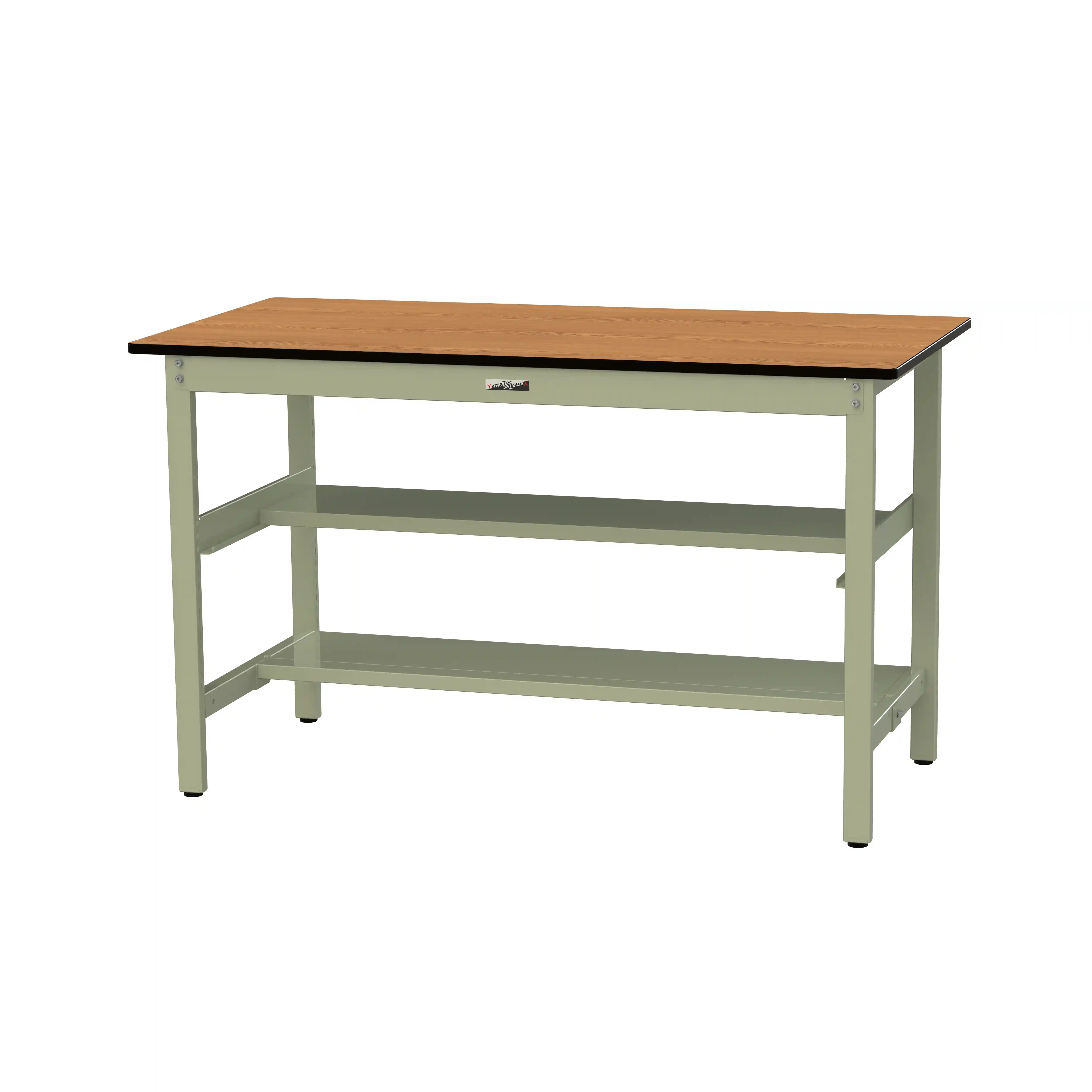 500シリーズ 固定式 中間棚付 H900mm（上下段半面棚板）