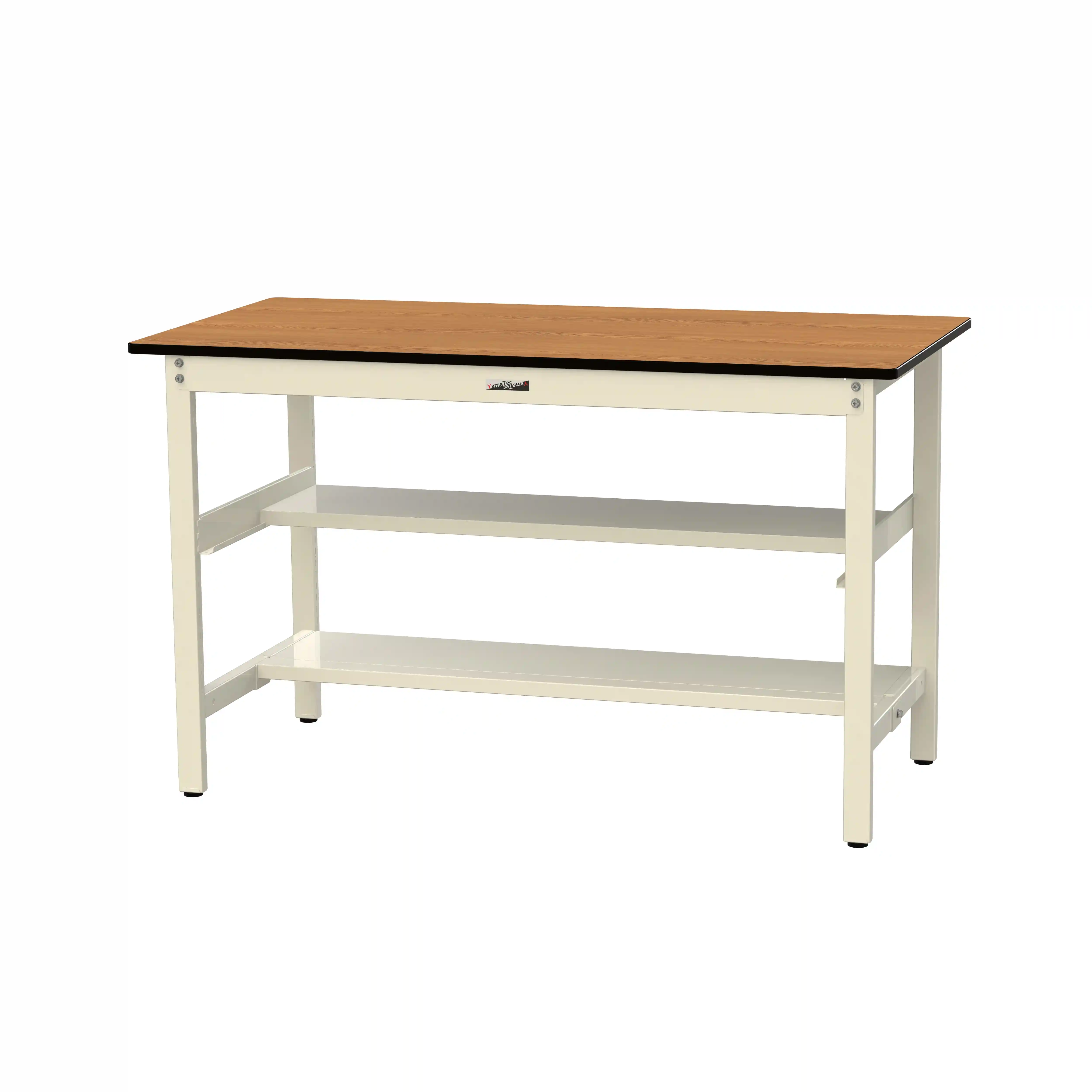 500シリーズ 固定式 中間棚付 H900mm（上下段半面棚板）