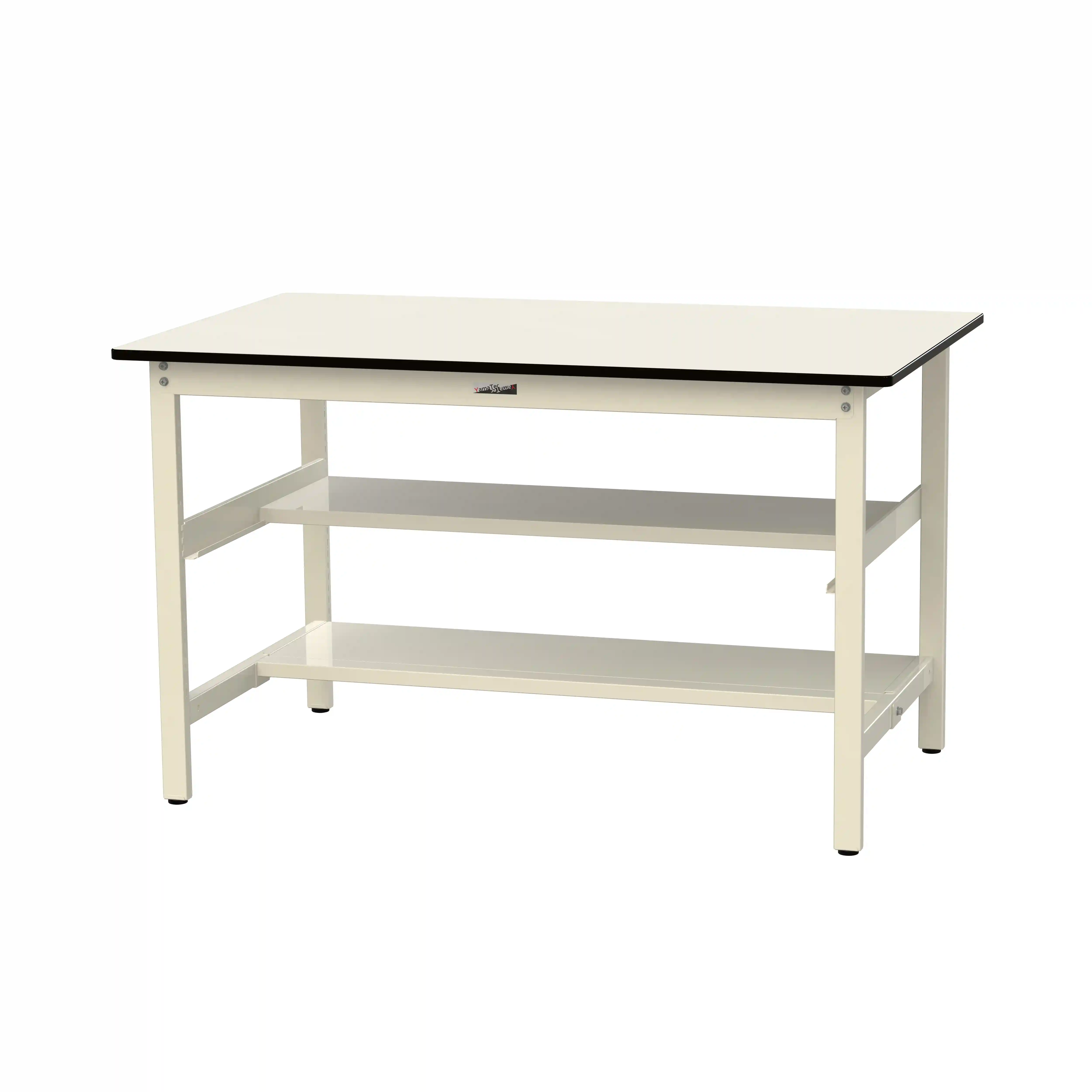 500シリーズ 固定式 中間棚付 H900mm(上下段半面棚板)