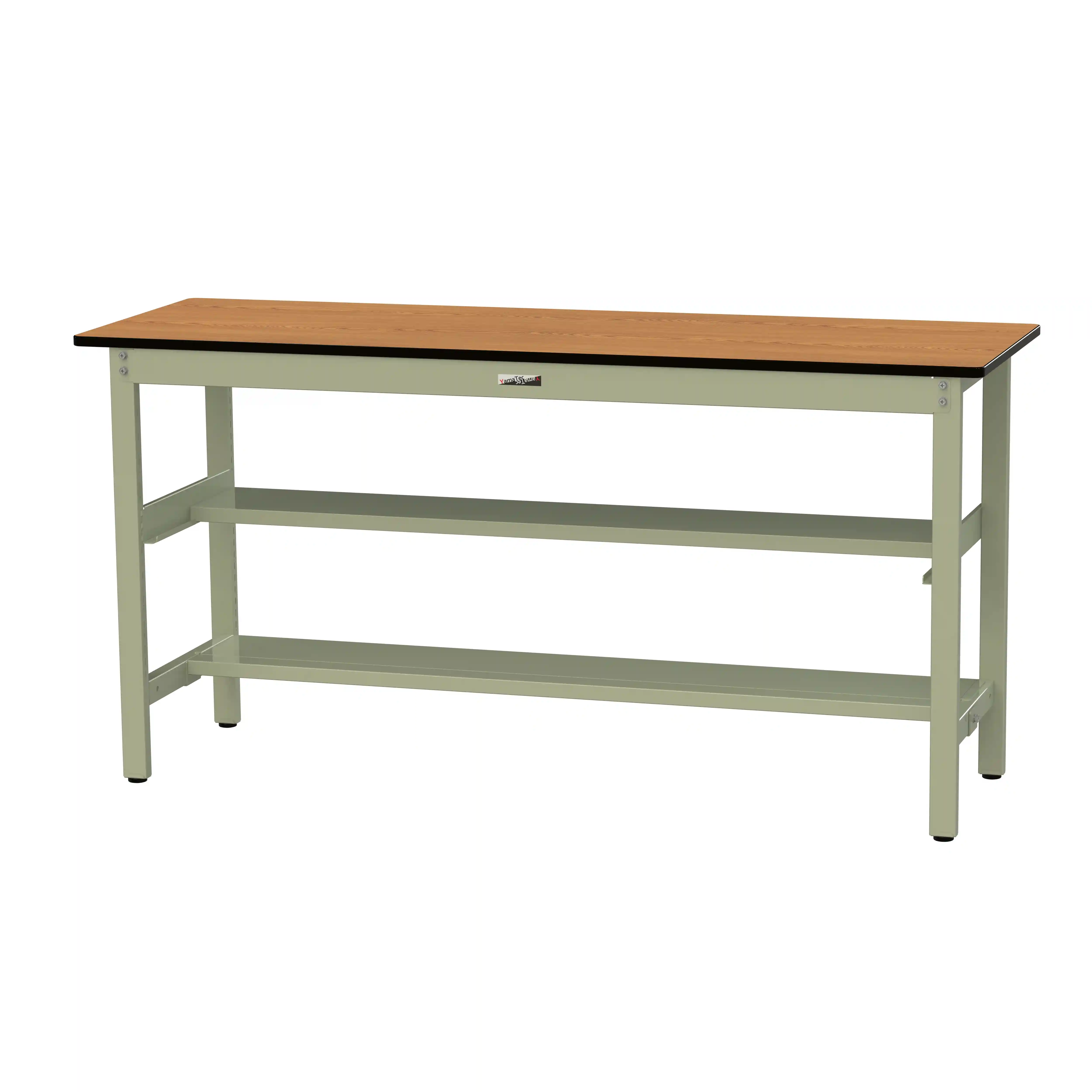 500シリーズ 固定式 中間棚付 H900mm（上下段半面棚板）